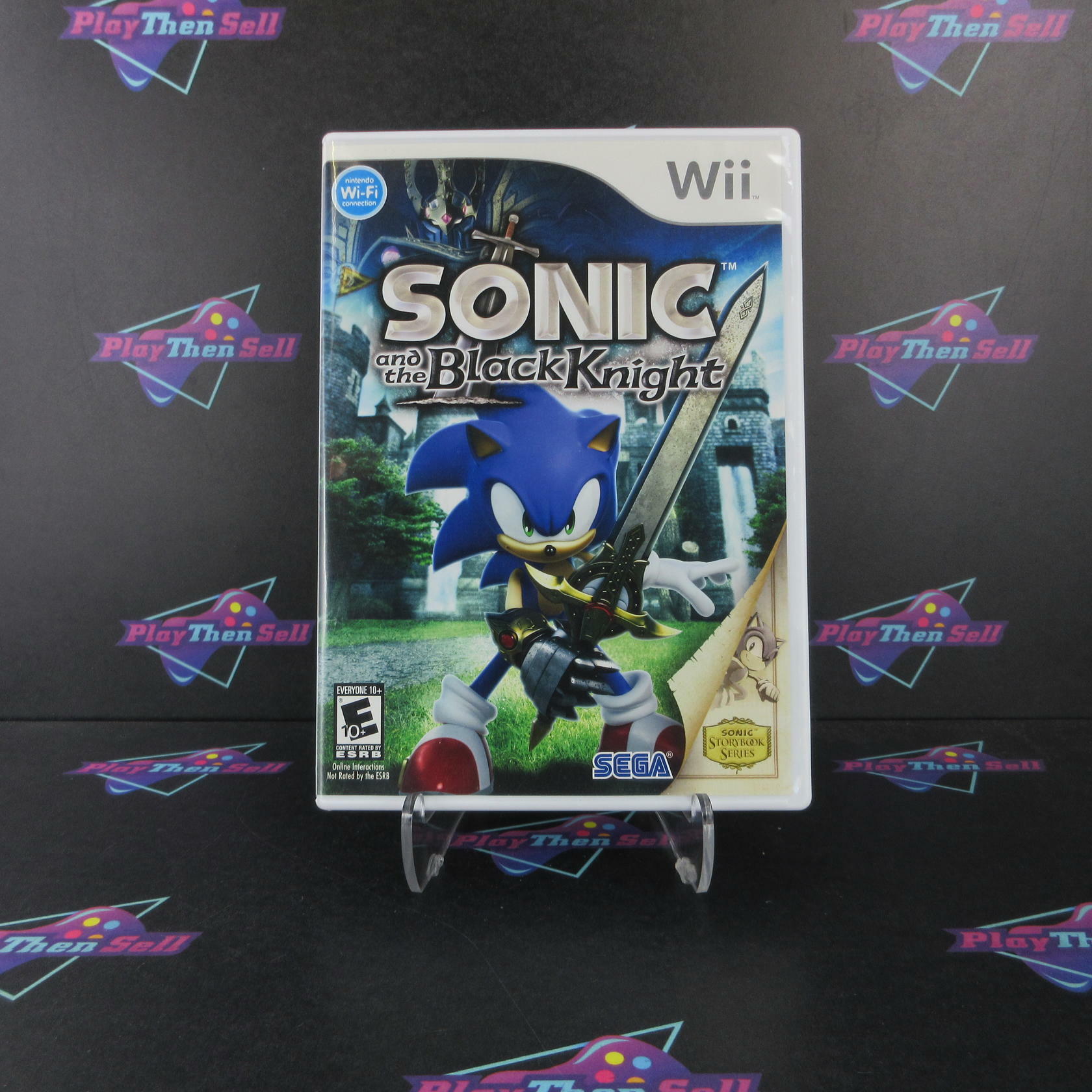Sonic and the Black Knight Nintendo Wii Complete - Excellent