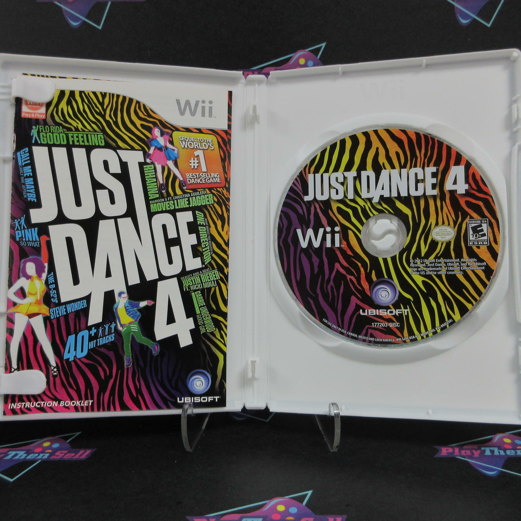 Just Dance 4 Nintendo Wii Complete - Excellent