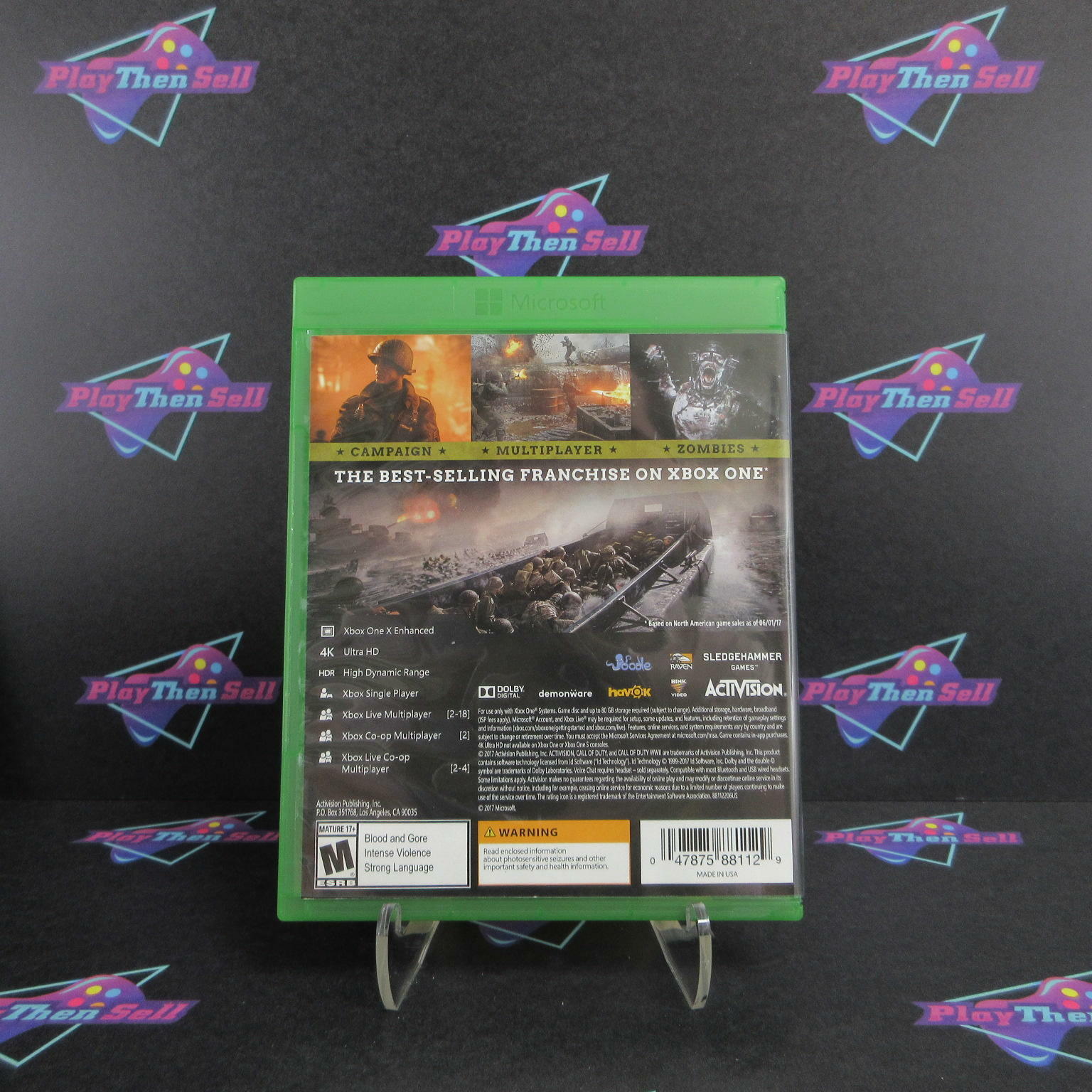 Call of Duty WWII Xbox One Complete - Excellent