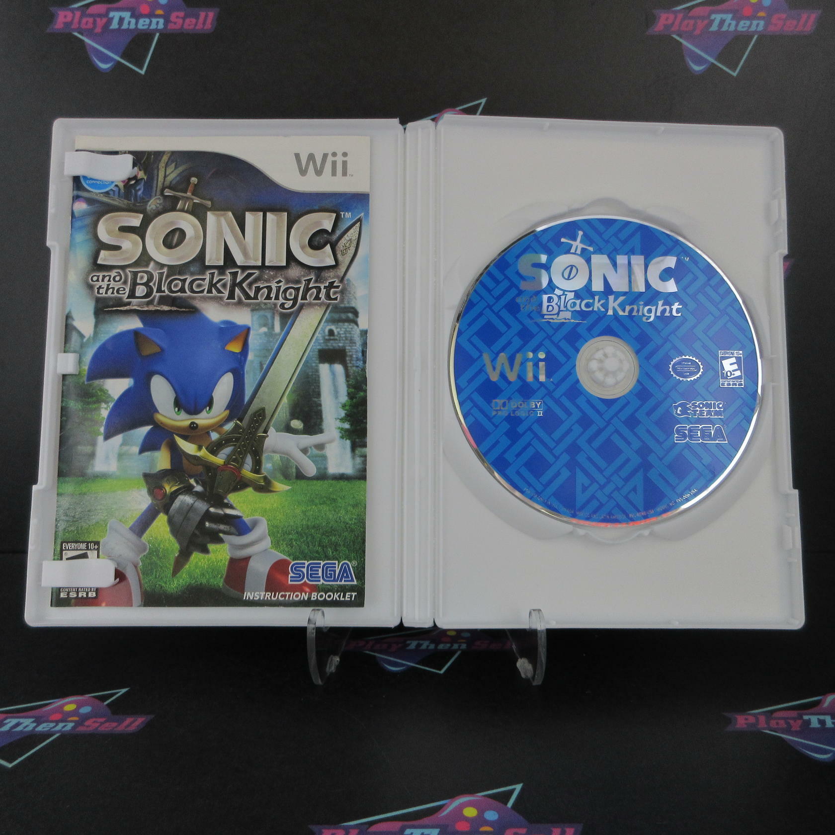 Sonic and the Black Knight Nintendo Wii Complete - Excellent