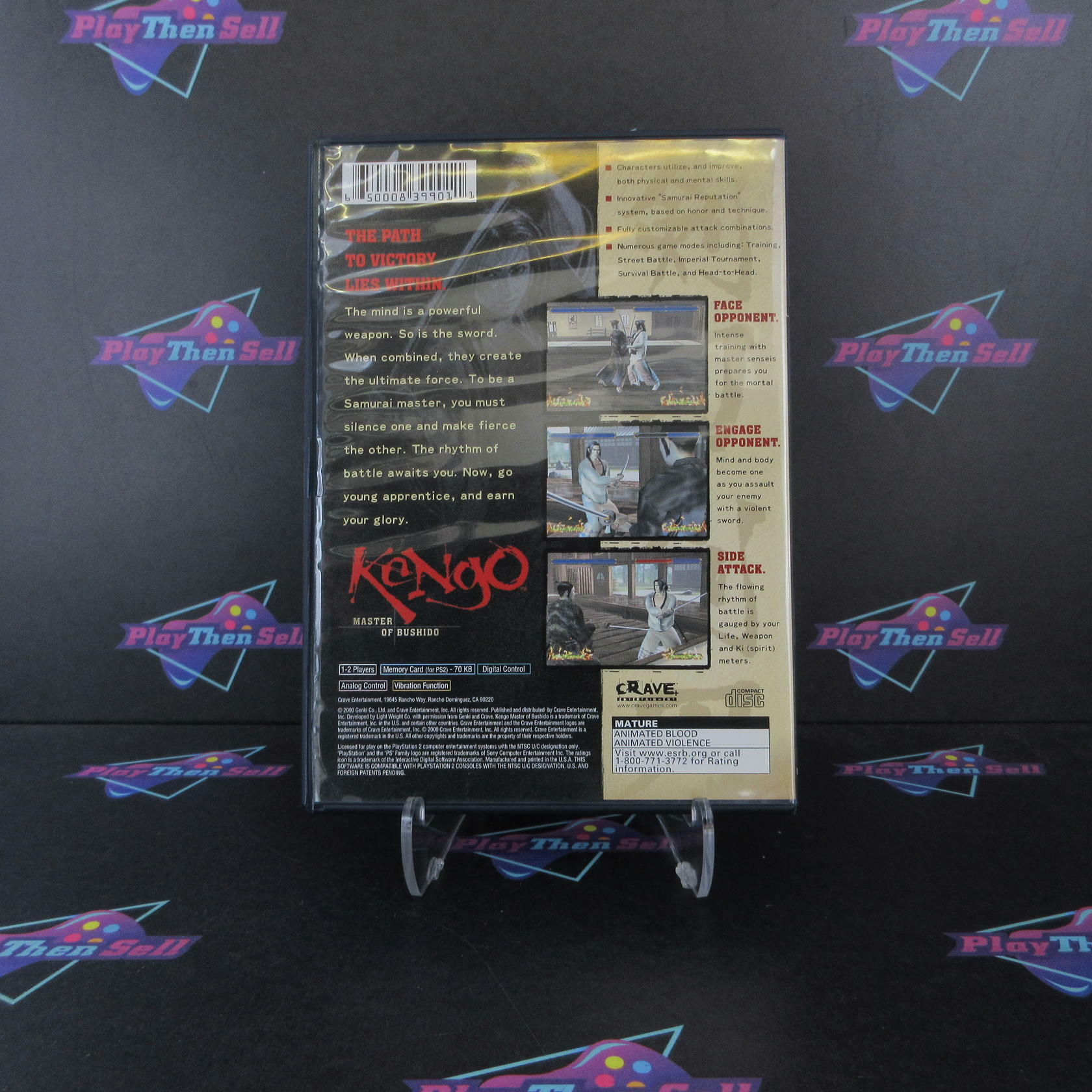 Kengo Master Of Bushido PS2 PlayStation 2 Complete - Excellent