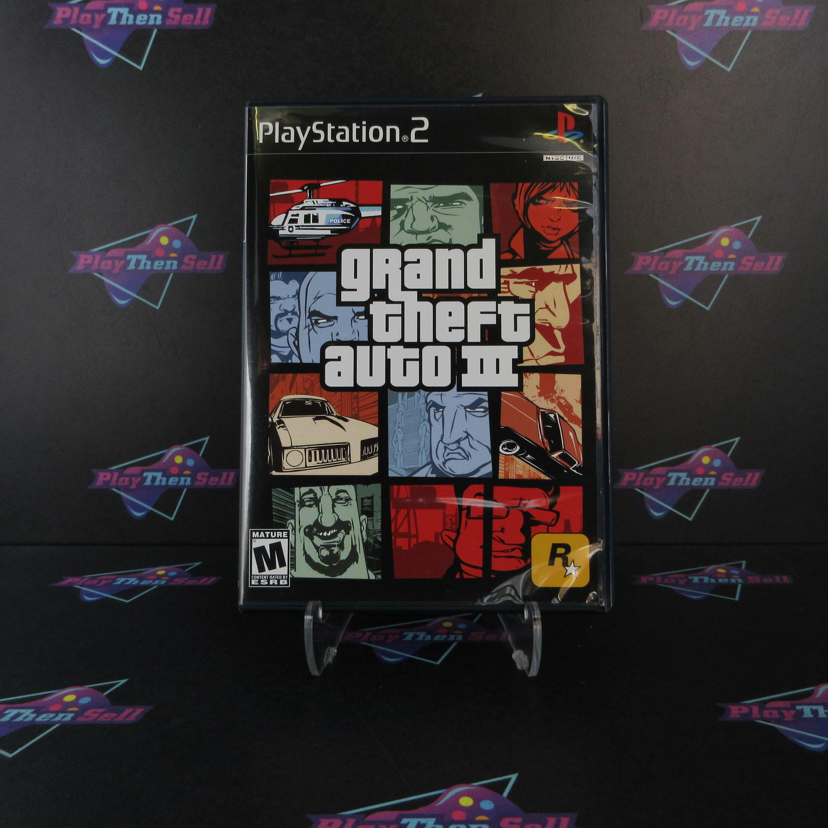 Grand Theft Auto III 3 PS2 PlayStation 2 + Map Complete - Excellent