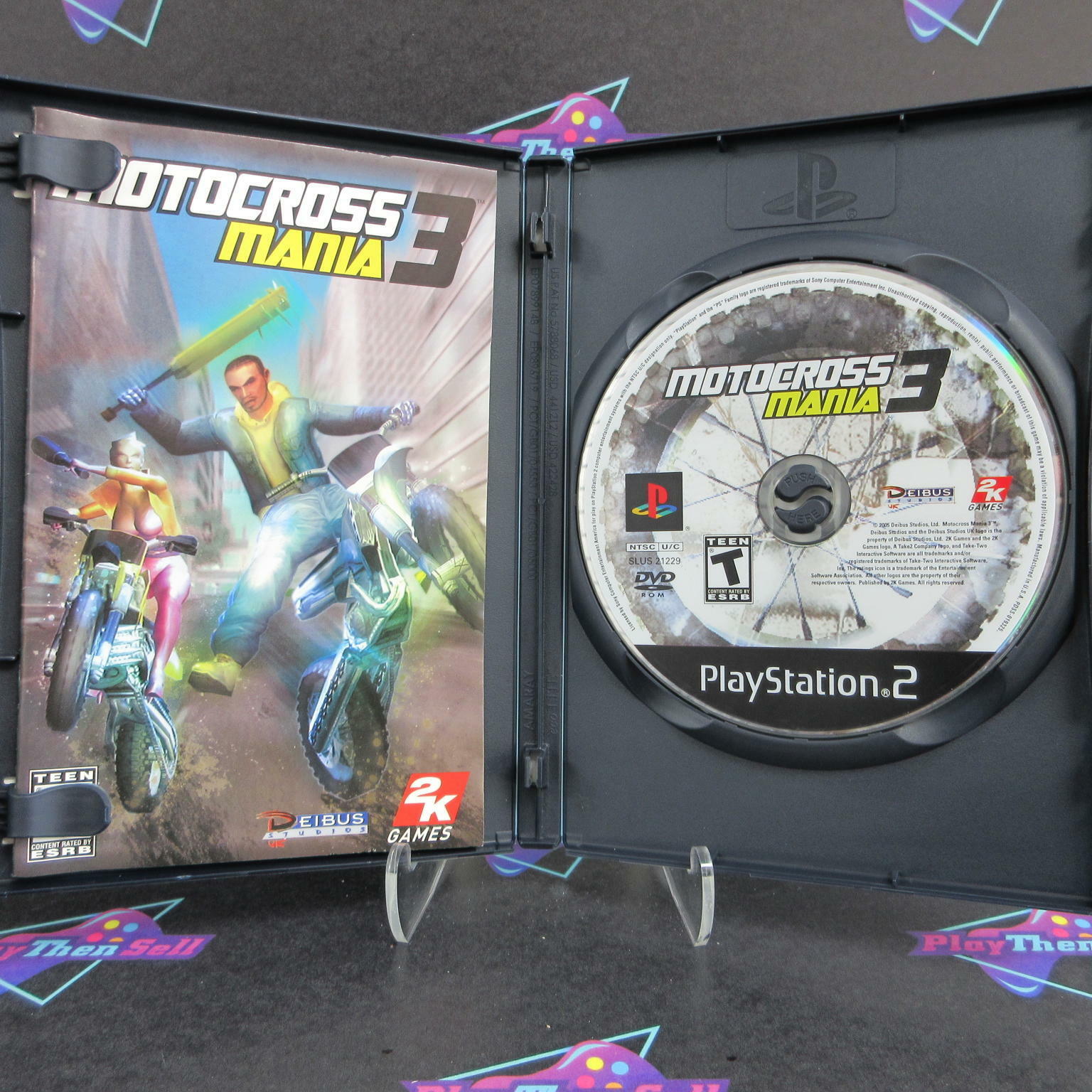 Motocross Mania 3 PS2 PlayStation 2 Complete - Excellent