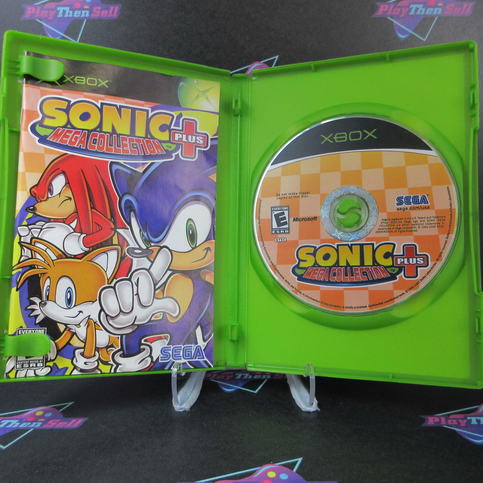 Sonic Mega Collection Plus Xbox + Reg Card Complete - Refurbished