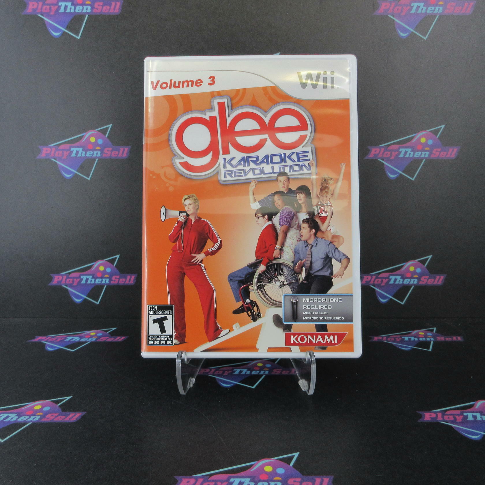 Karaoke Revolution Glee Volume 3 Nintendo Wii Complete - Excellent