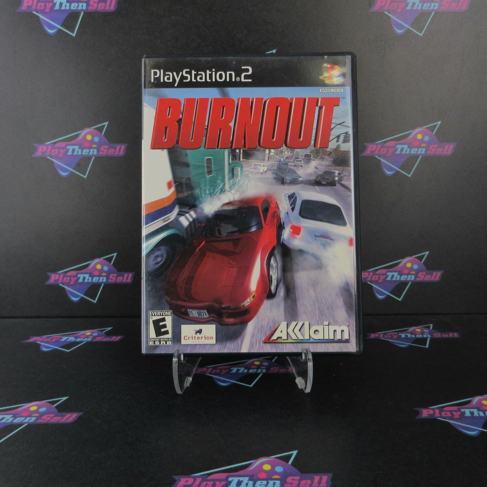 Burnout PS2 PlayStation 2 DD/NM - Very Good