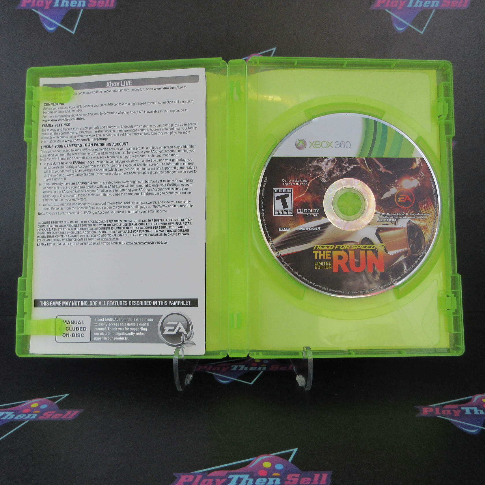 Need for Speed The Run Limited Edition Xbox 360 AD Complete CIB - Very Good