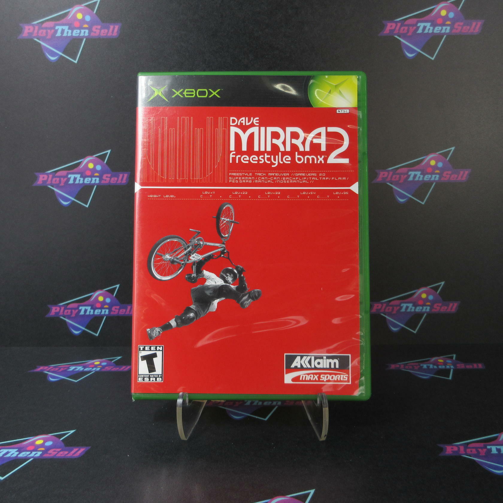 Dave Mirra Freestyle BMX 2 Xbox + Reg Card Complete - Refurbished