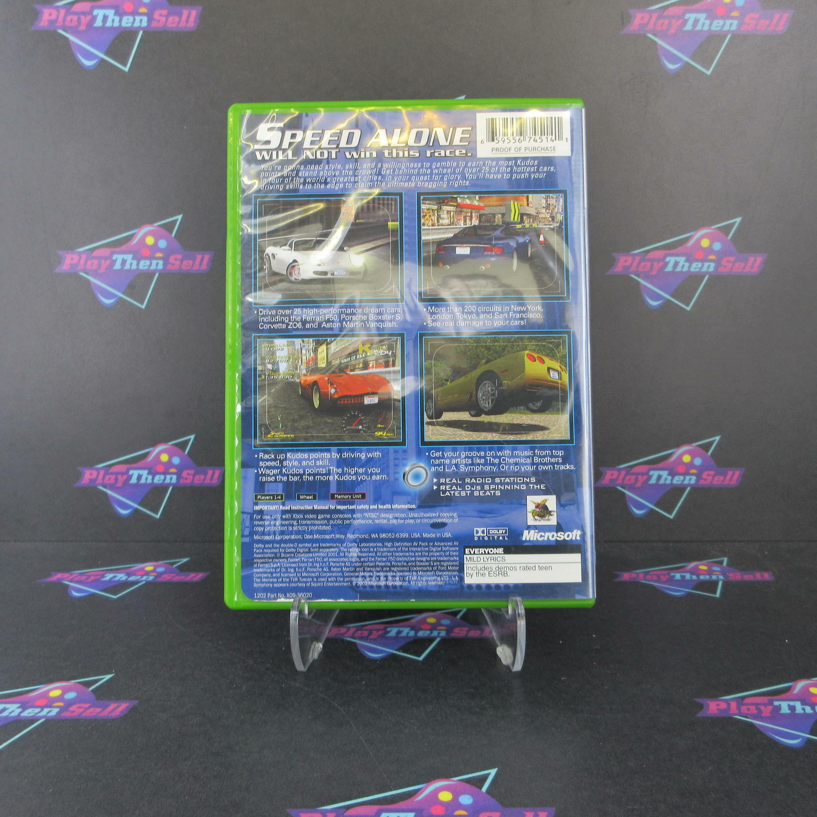 Project Gotham Racing Xbox PH BL Disc Complete - Refurbished