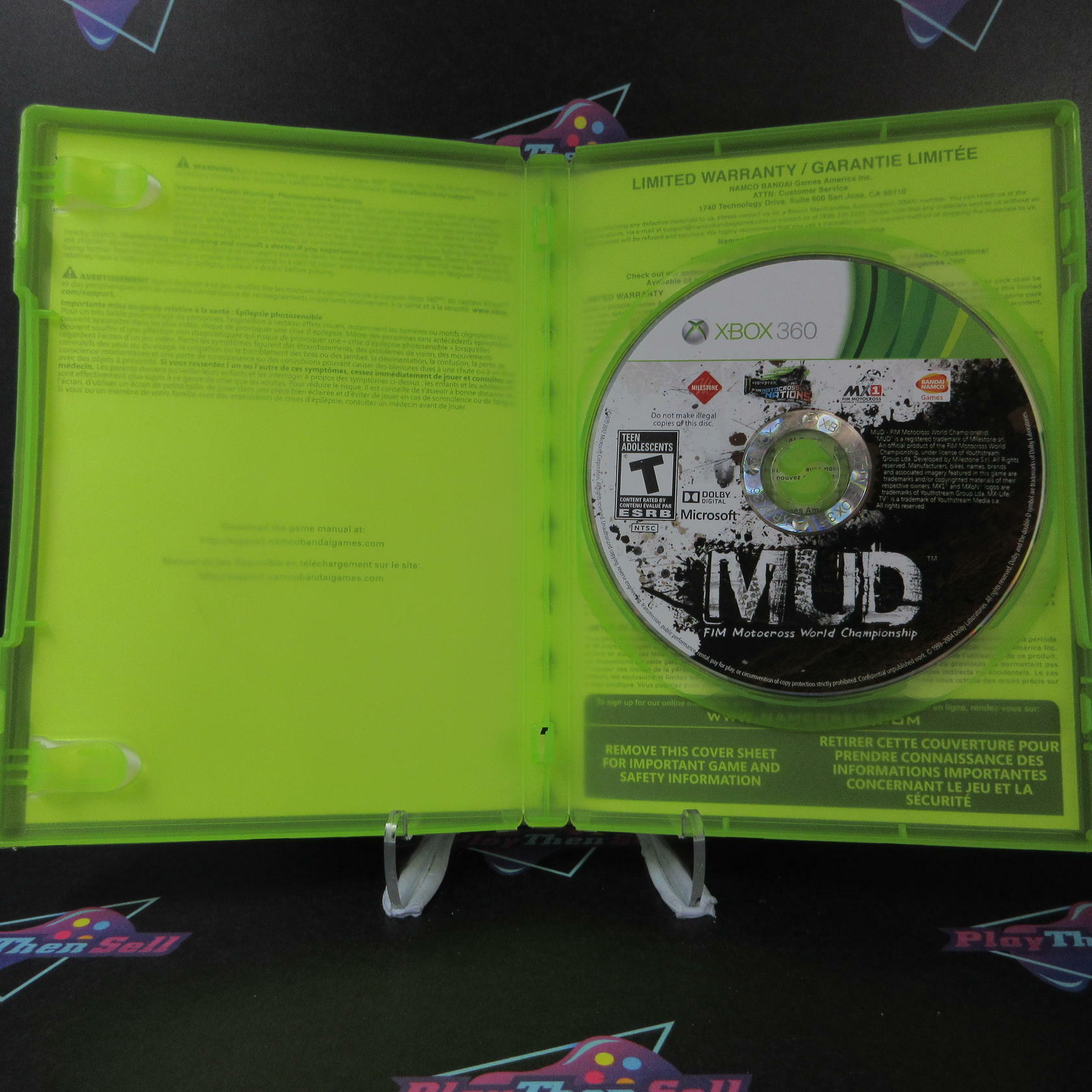 MUD FIM Motocross World Championship Xbox 360 Complete - Excellent