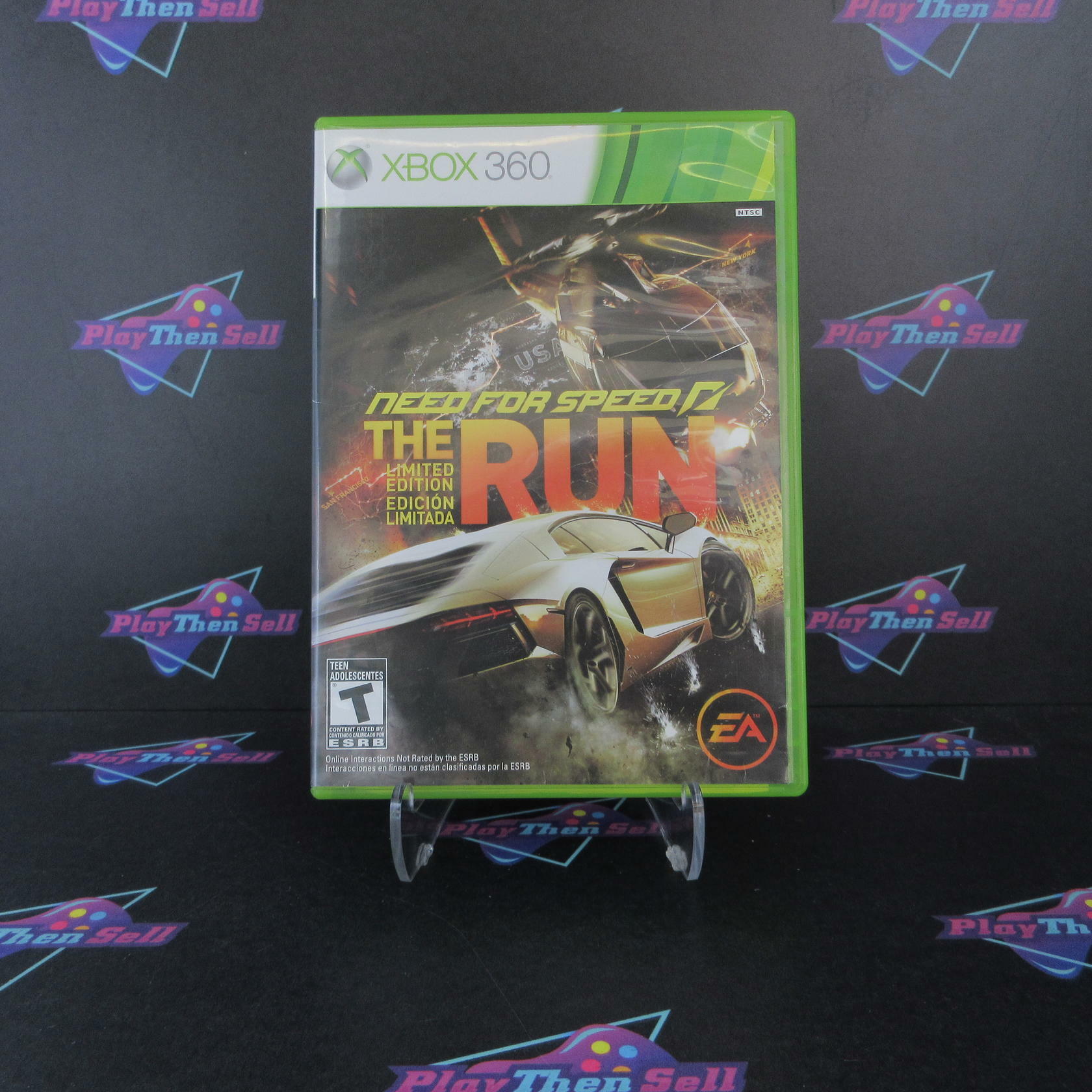 Need for Speed The Run Limited Edition Xbox 360 AD Complete CIB - Very Good