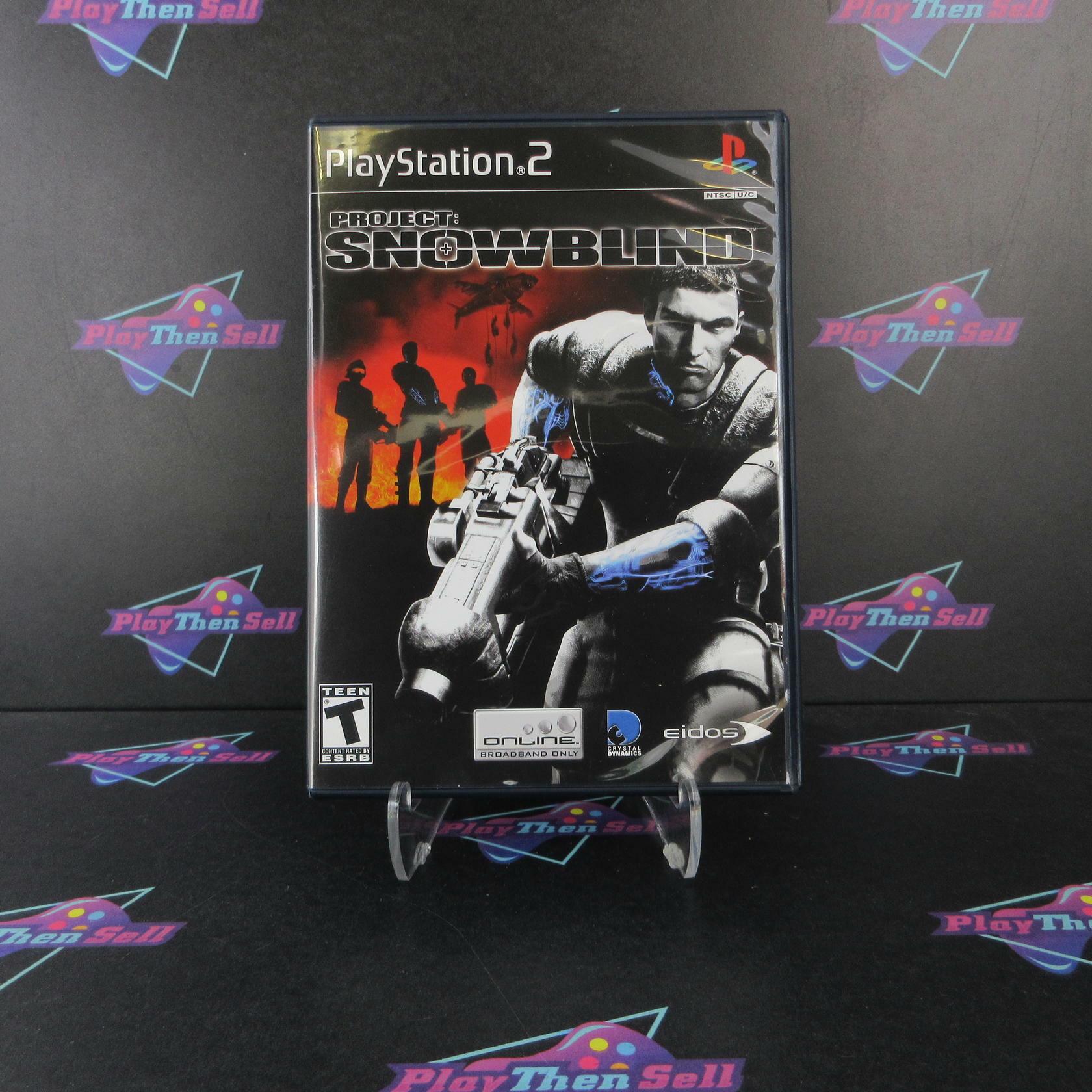 Project Snowblind PS2 PlayStation 2 AD + Reg Card Complete - Very Good