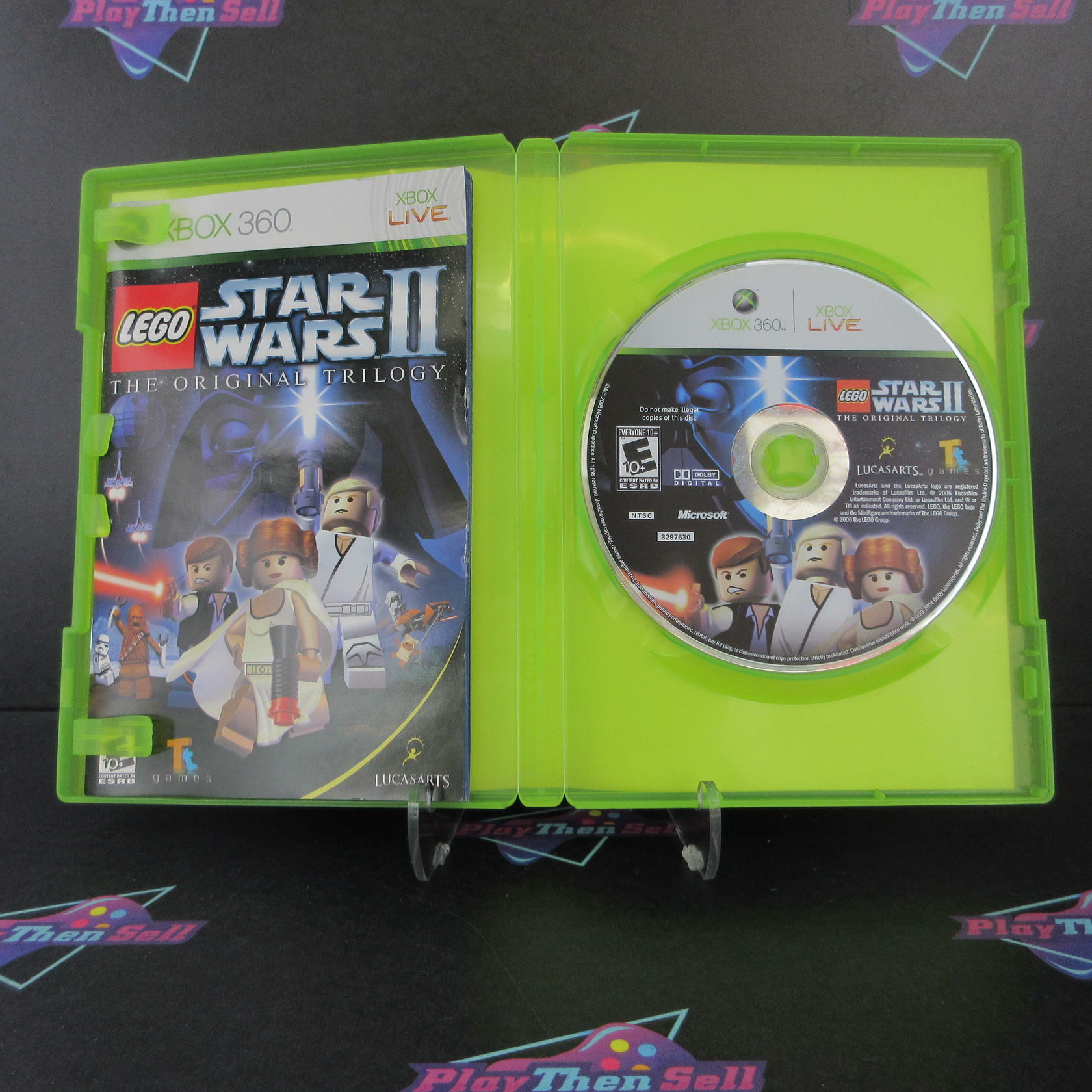 LEGO Star Wars II The Original Trilogy Xbox 360 AD Complete CIB - Very Good