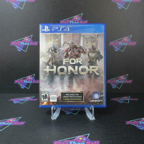 For Honor PS4 PlayStation 4 AD Complete CIB - Very Good
