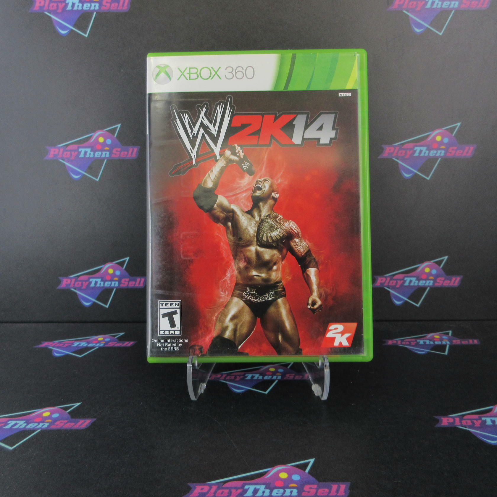 WWE 2K14 Xbox 360 AD Complete CIB - Very Good