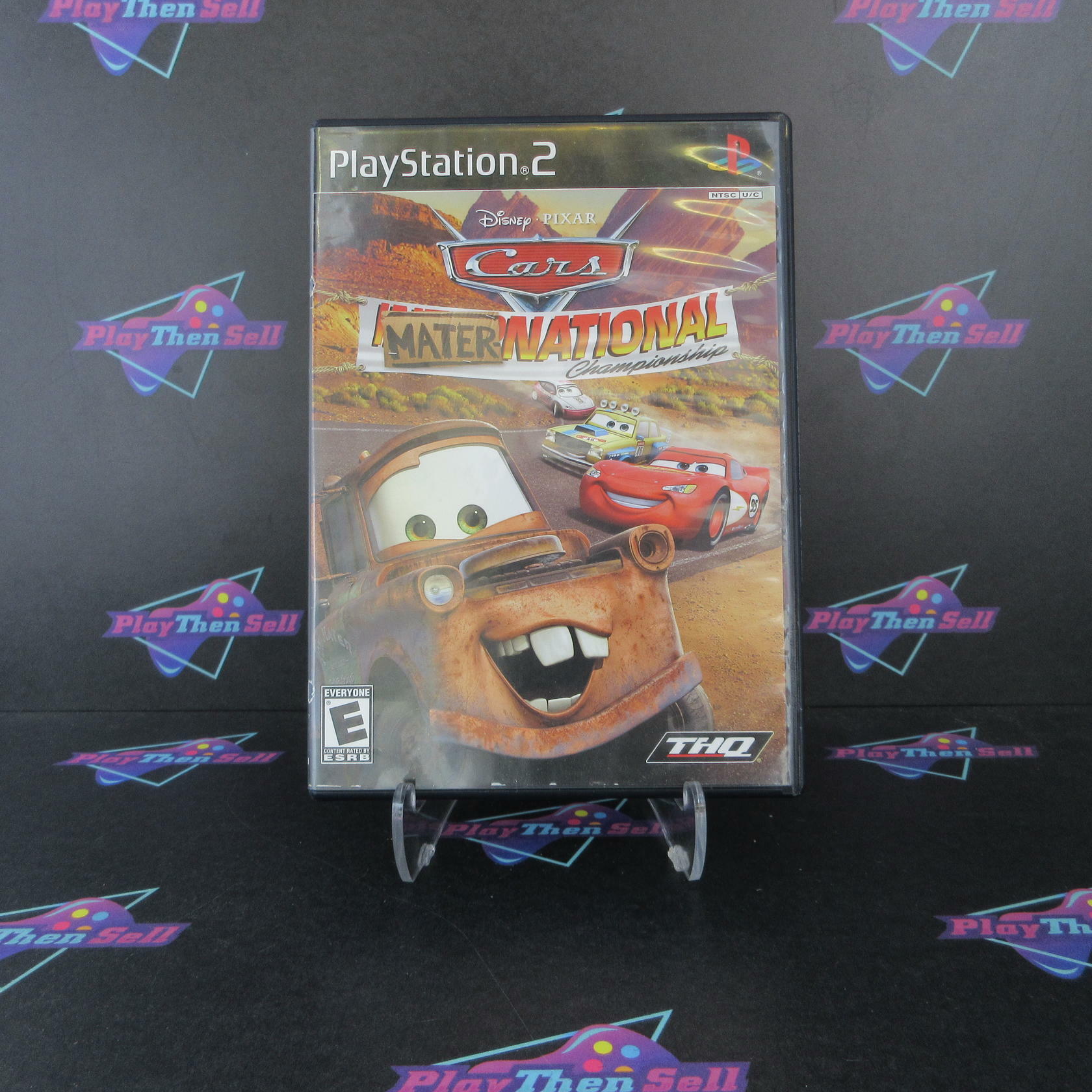 Cars Mater-National PS2 PlayStation 2 AD Complete CIB - Very Good