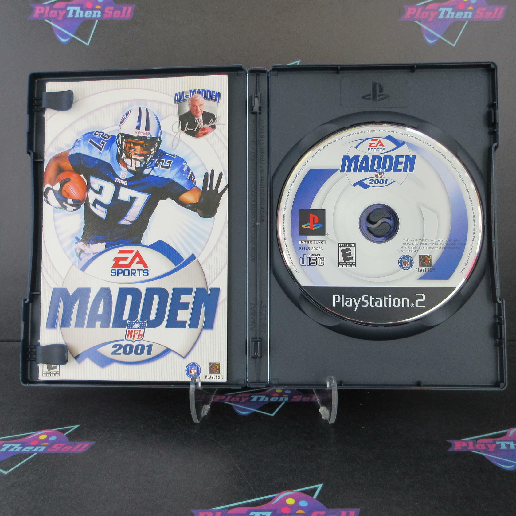Madden NFL 2001 PS2 PlayStation 2 + Reg Card Complete - Excellent