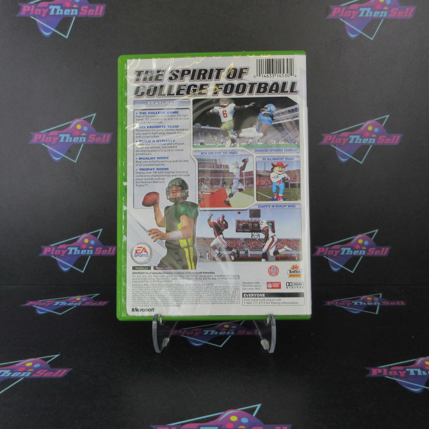 NCAA Football 2003 Xbox + Reg Card Complete - Refurbished