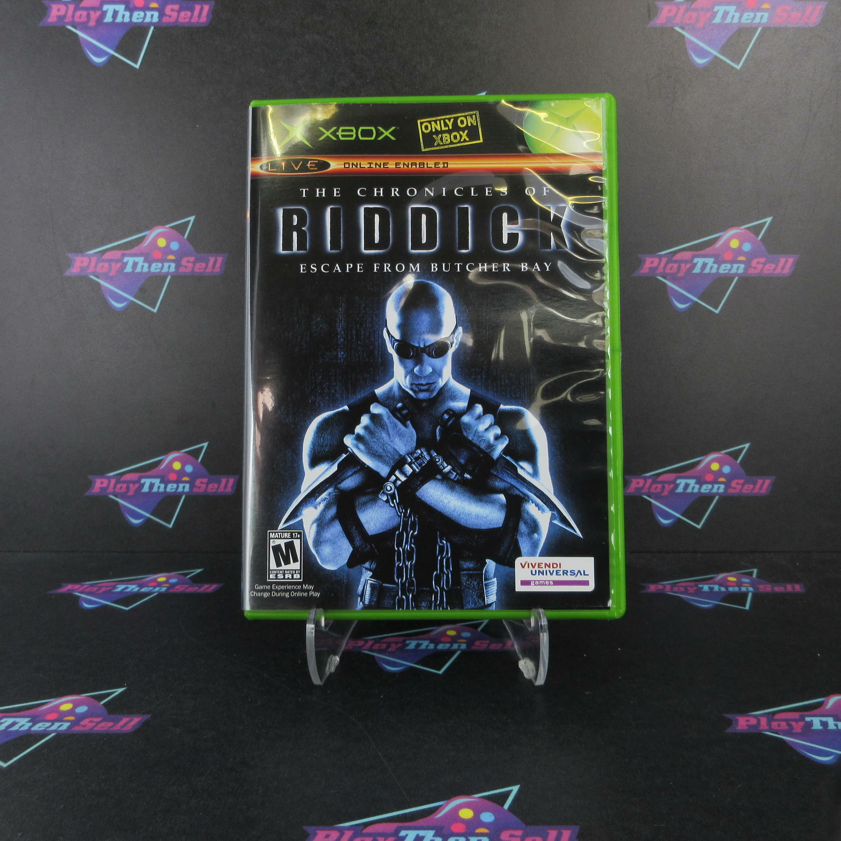 The Chronicles of Riddick Escape From Butcher Bay Xbox Complete - Refurbished