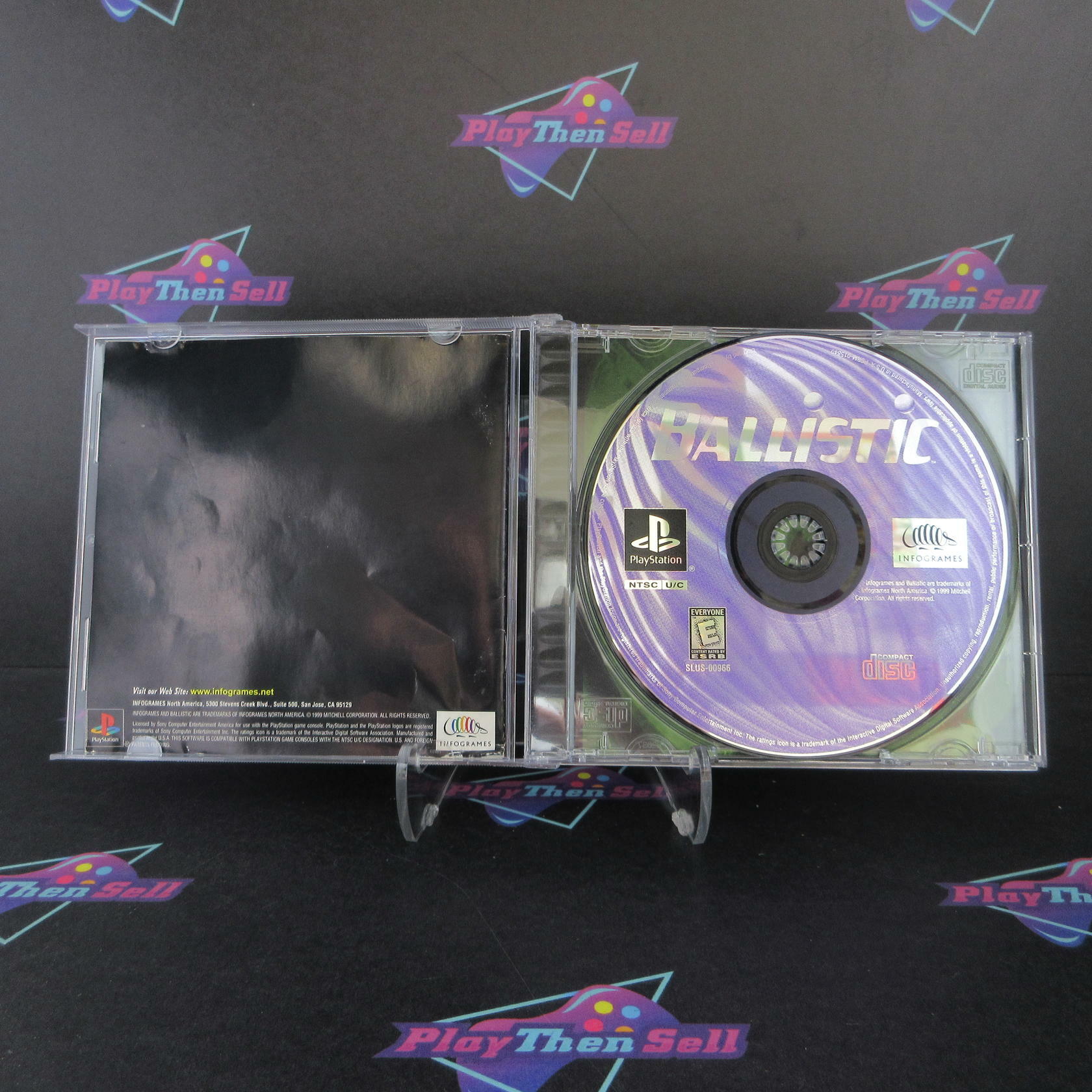 Ballistic PS1 Playstation 1 MD Complete CIB - Very Good