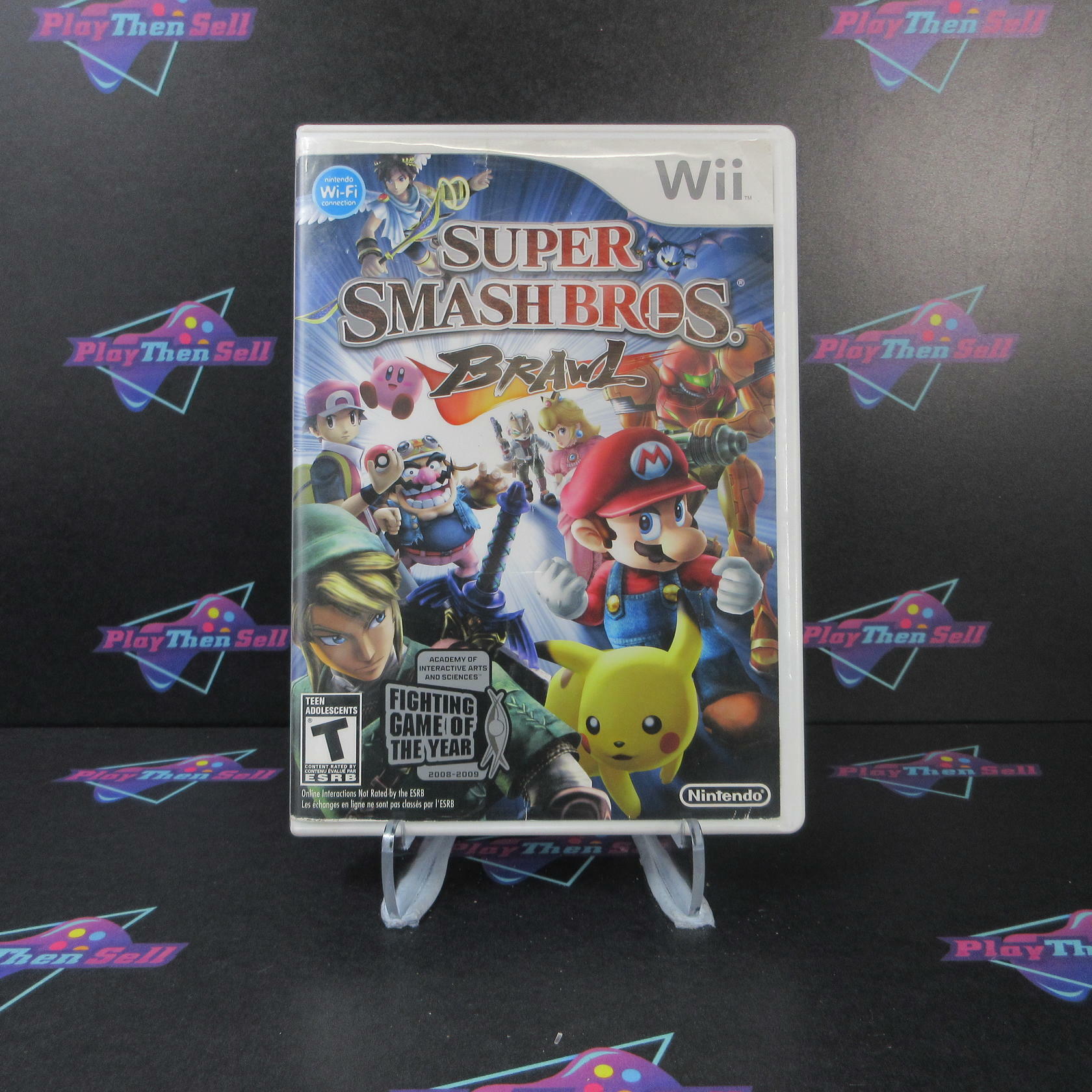Super Smash Bros Brawl Nintendo Wii AD / NM - Very Good
