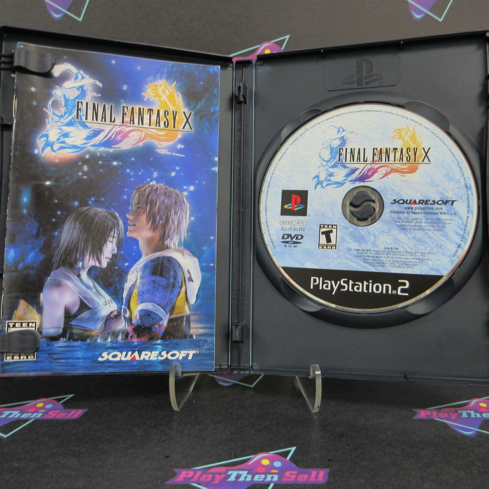 Final Fantasy X PS2 PlayStation 2 + Reg Card Complete - Excellent