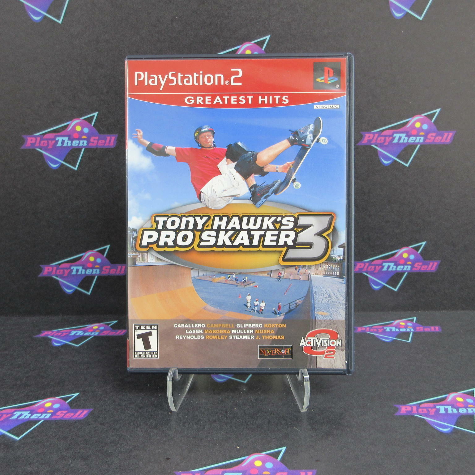 Tony Hawk's Pro Skater 3 PS2 PlayStation 2 GH + Reg Card Complete - Excellent