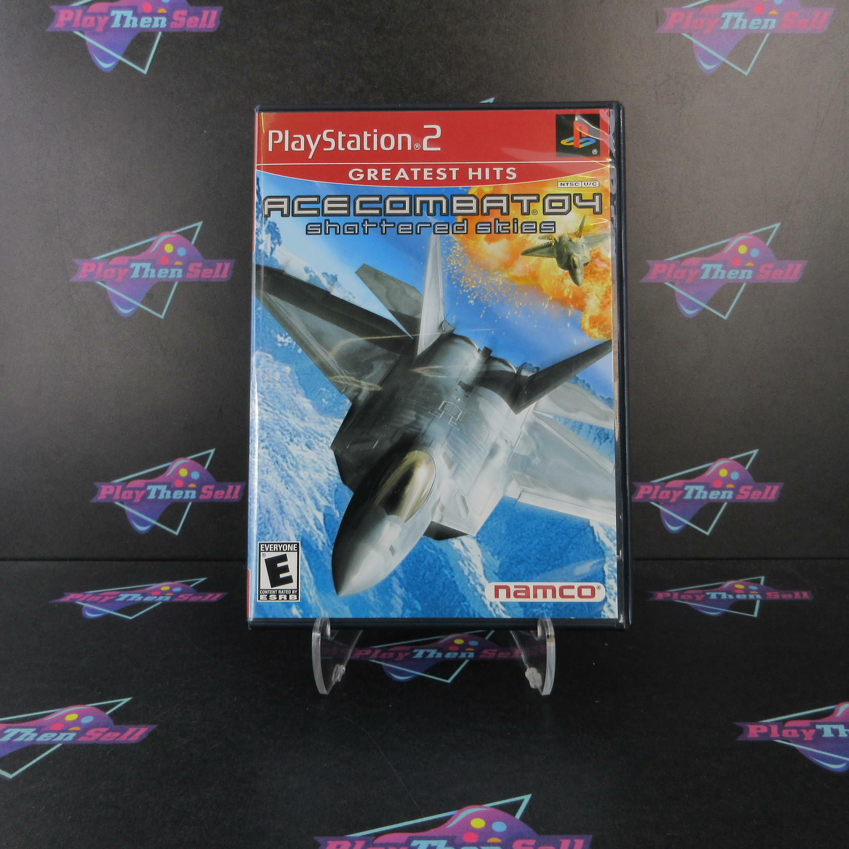 Ace Combat 4 Shattered Skies PlayStation 2 PS2 GH +Reg Card Complete - Refurbished