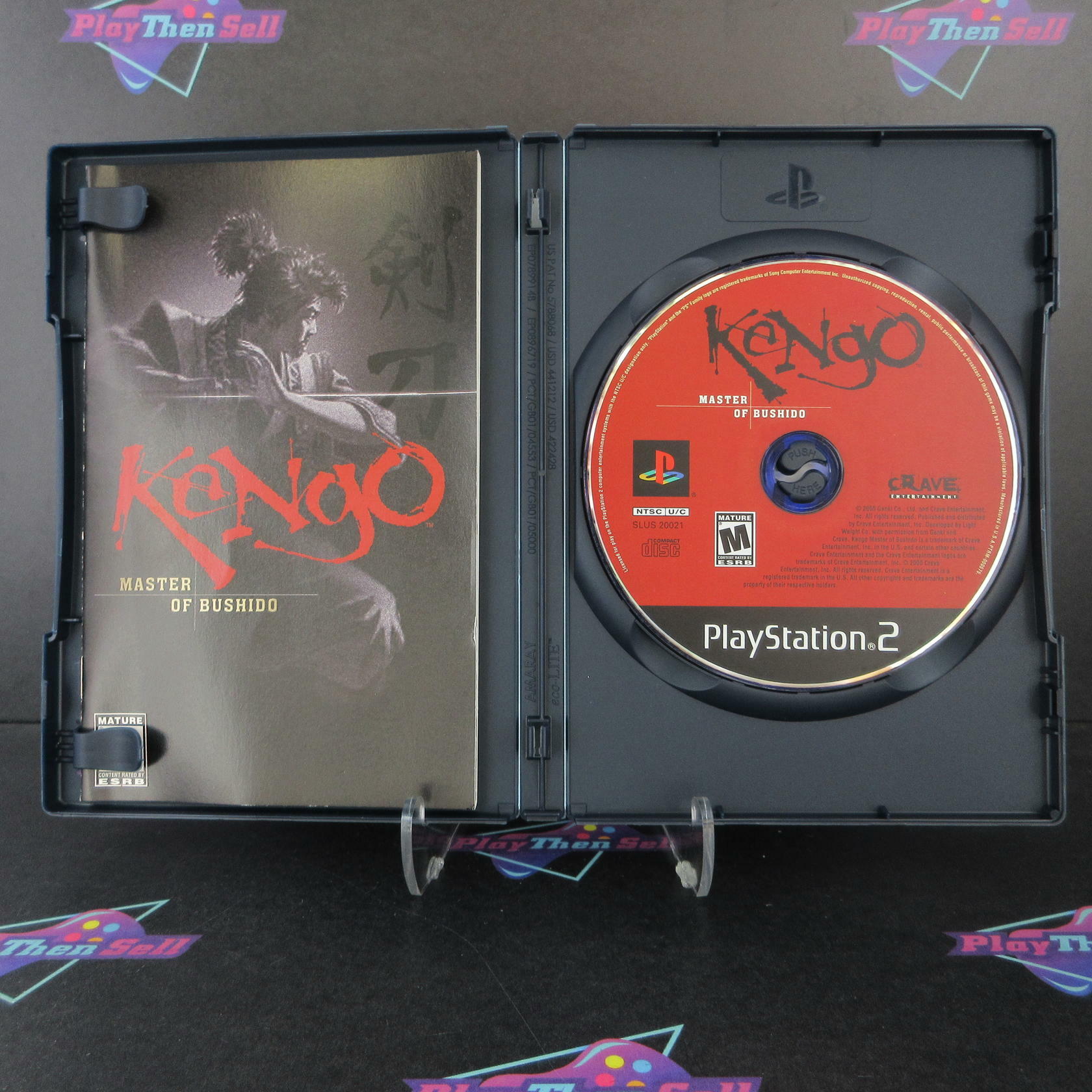 Kengo Master Of Bushido PS2 PlayStation 2 Complete - Excellent
