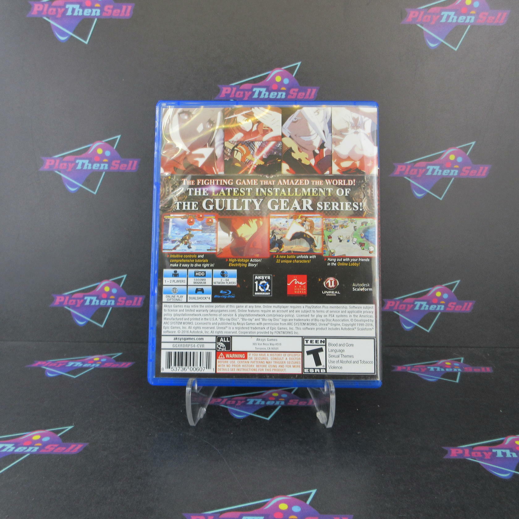 Guilty Gear Xrd Revelator PS4 PlayStation 4 Complete - Excellent