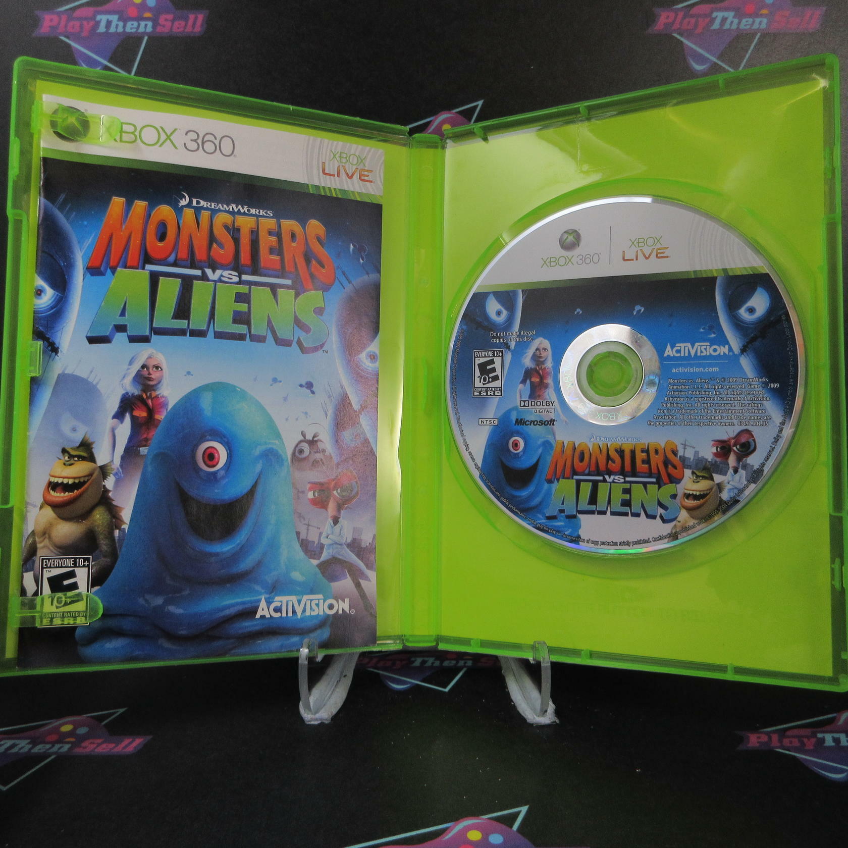 Monsters vs. Aliens Xbox 360 Complete - Excellent