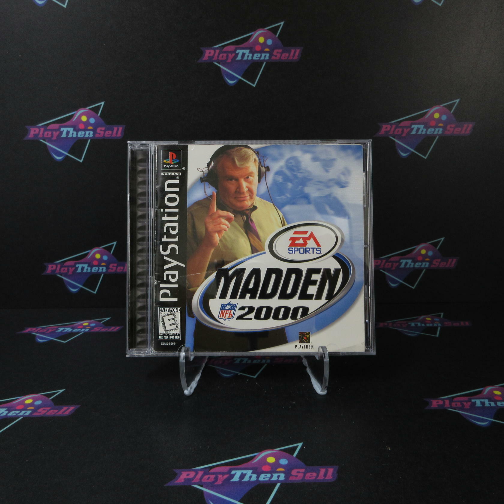 Madden NFL 2000 PS1 PlayStation 1 MD Complete CIB - Very Good