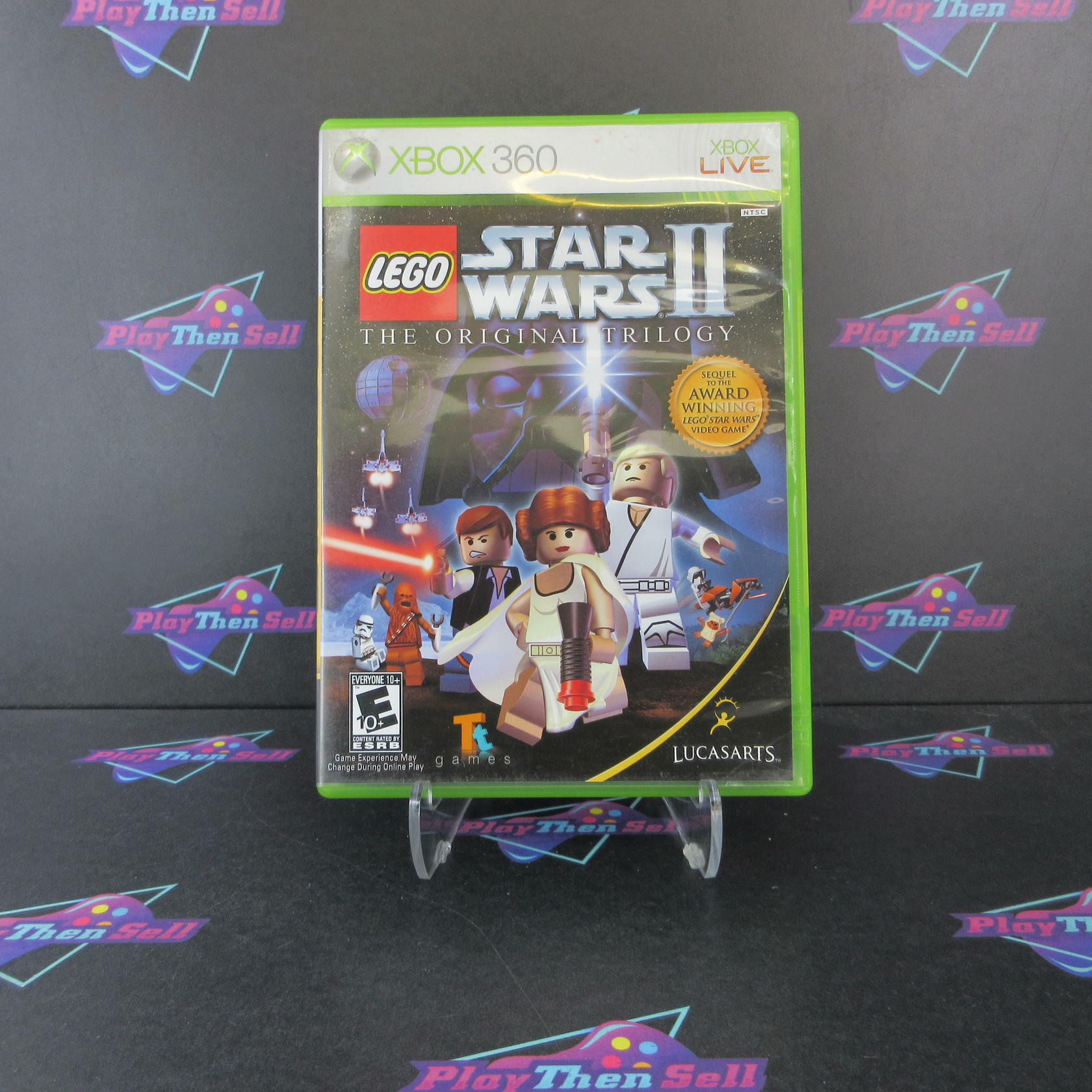 LEGO Star Wars II The Original Trilogy Xbox 360 AD Complete CIB - Very Good