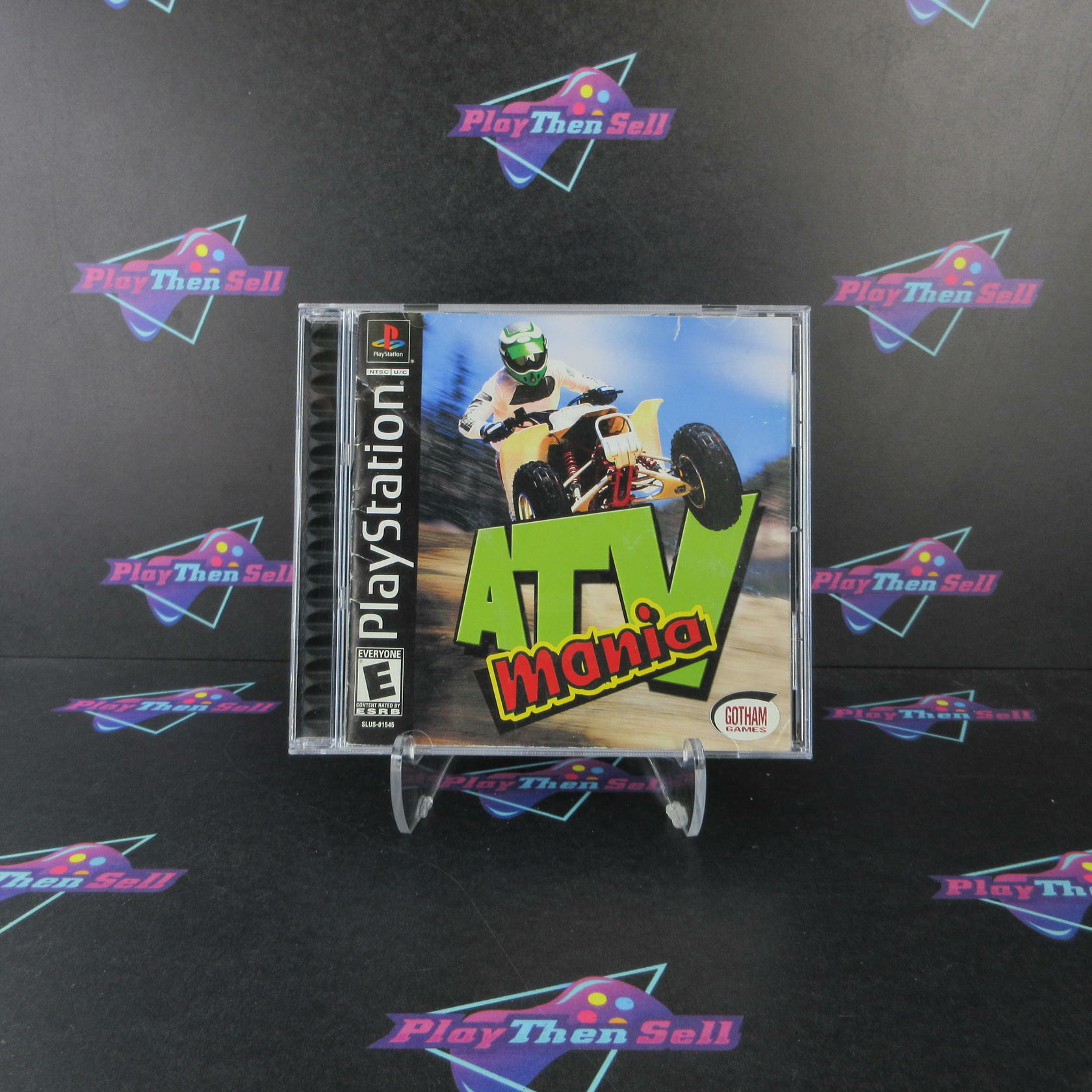 ATV Mania PS1 PlayStation 1 MD Complete CIB - Very Good