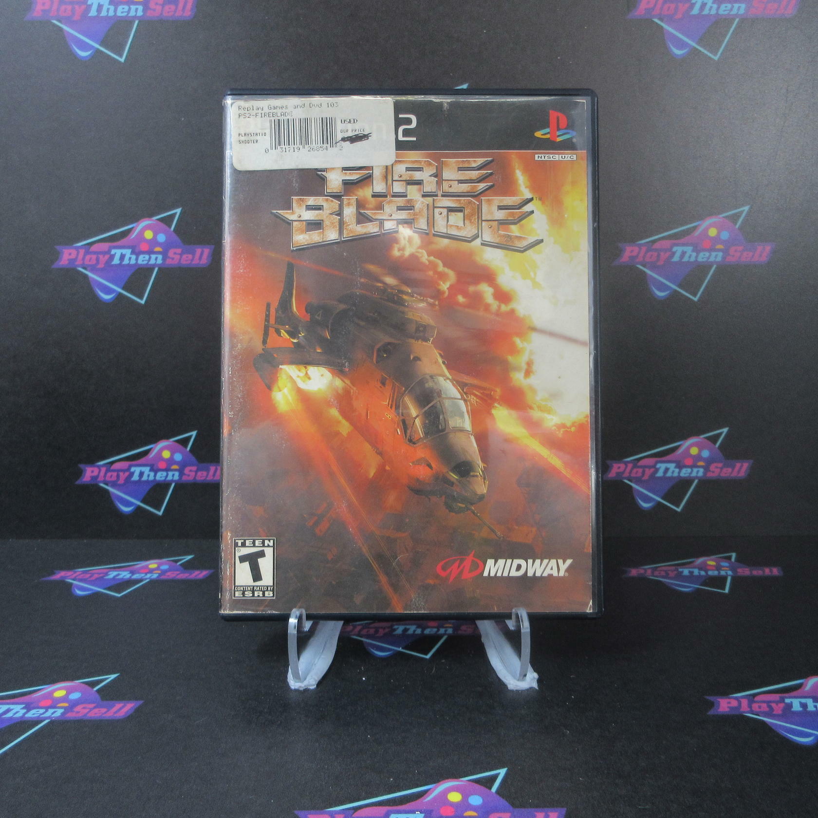 Fireblade + Reg Card PS2 PlayStation 2 AD Complete CIB - Very Good