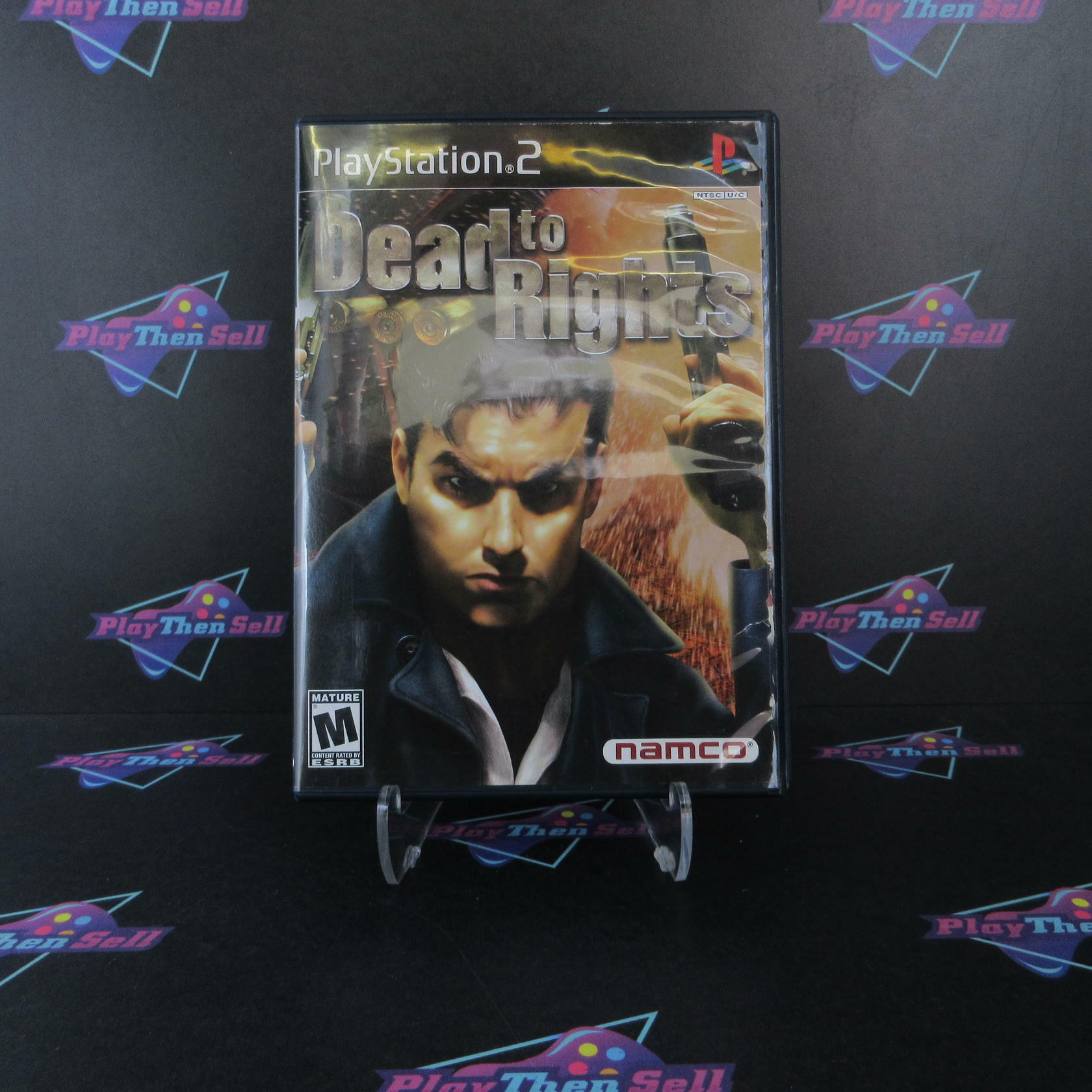 Dead to Rights PS2 PlayStation 2 GH Disc AD + Reg Card Complete CIB - Very Good