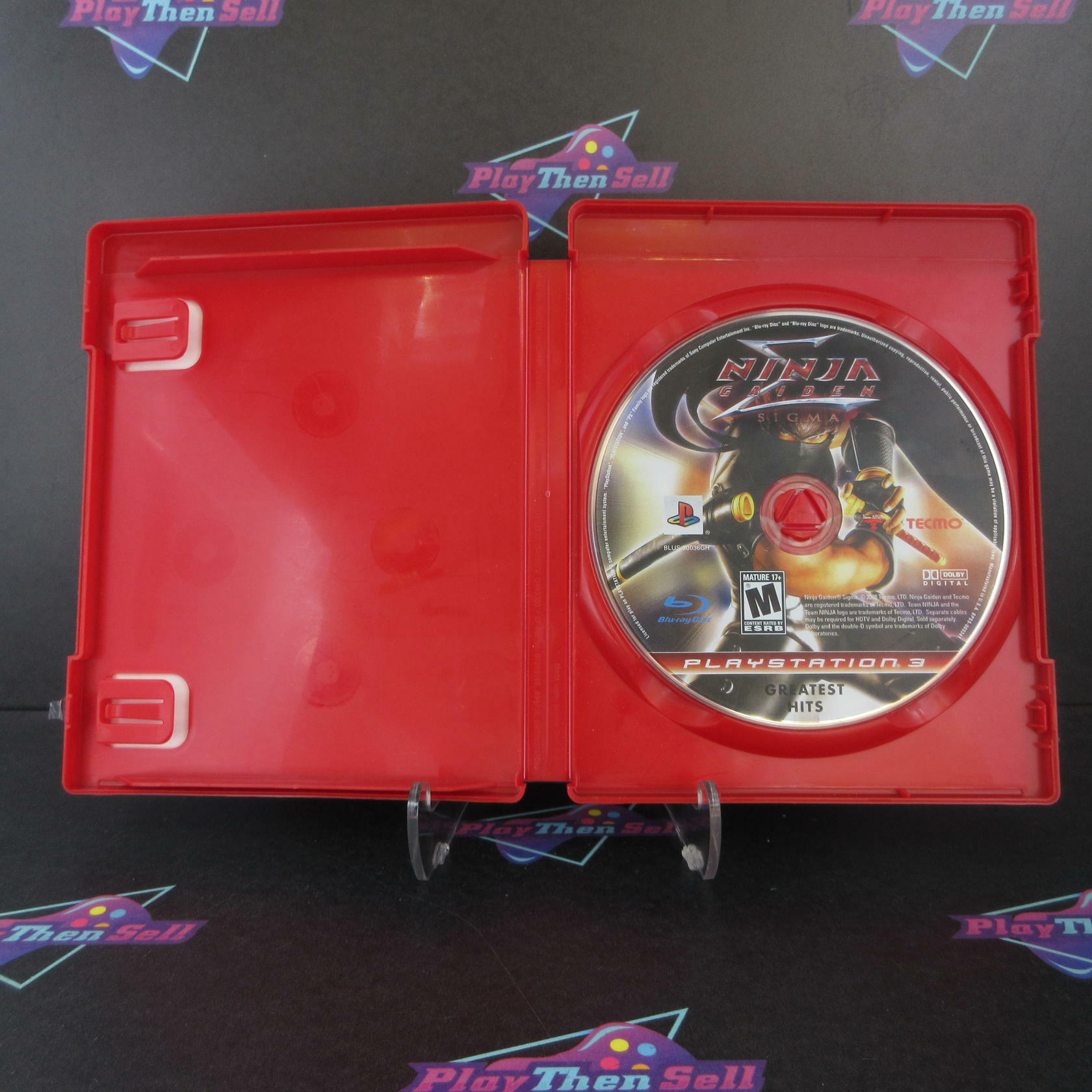 Ninja Gaiden Sigma PS3 PlayStation 3 GH AD/NM - Very Good