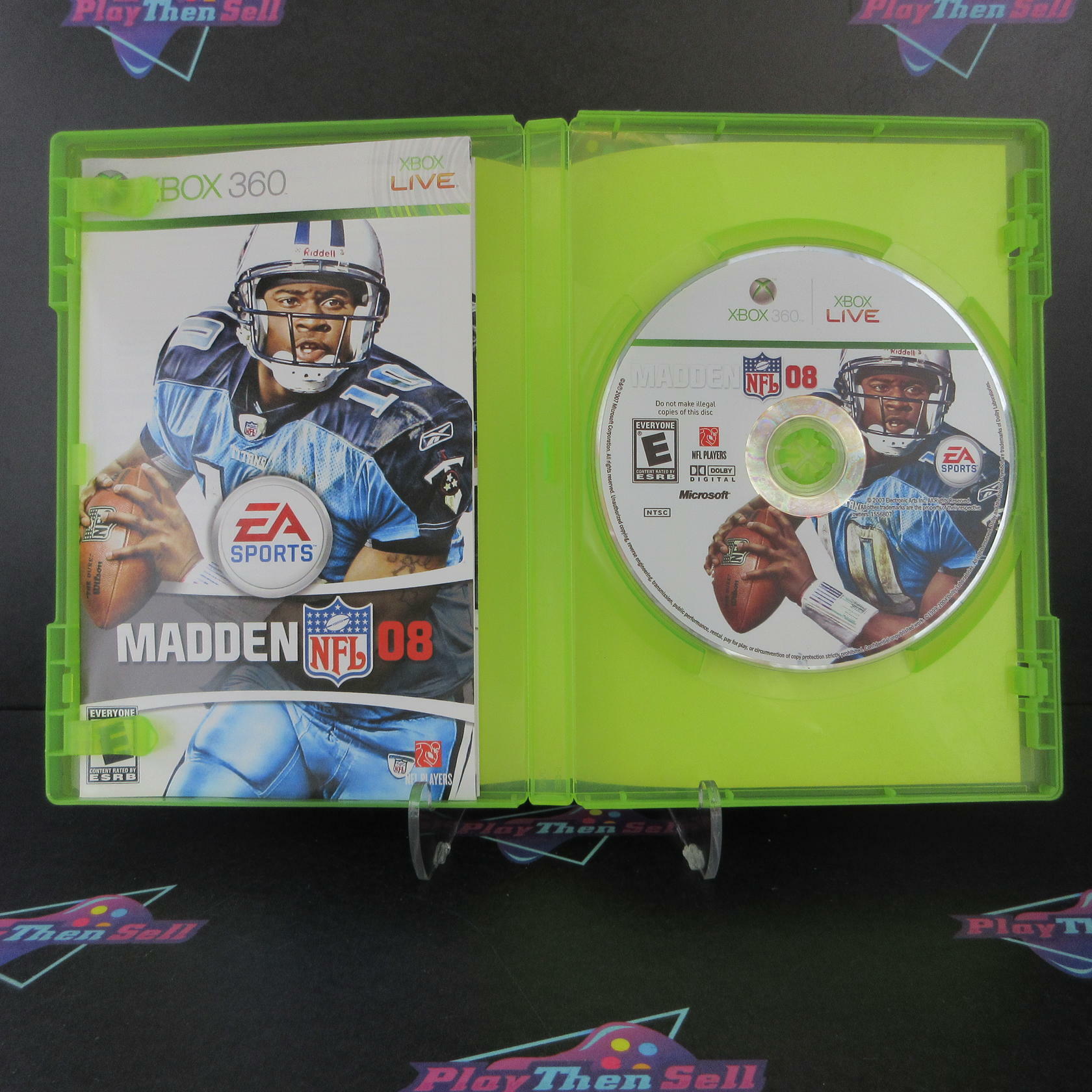 Madden NFL 08 Xbox 360 AD Complete CIB - Very Good