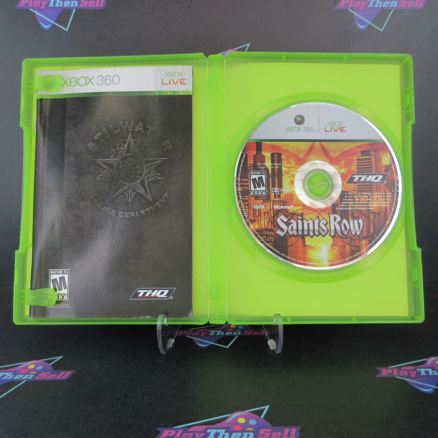 Saints Row Xbox 360 AD Complete CIB - Very Good