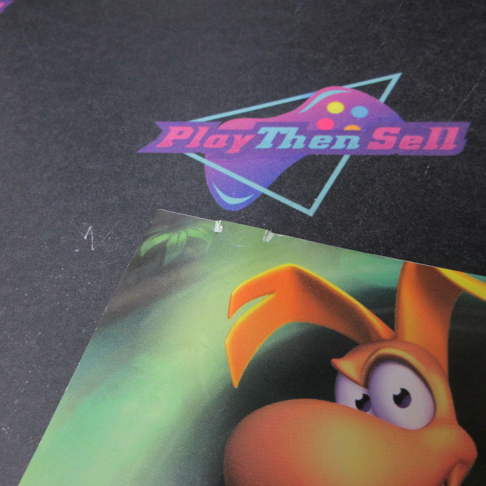 Rayman Brain Games PS1 PlayStation 1 MD + Reg Card Complete CIB - Very Good