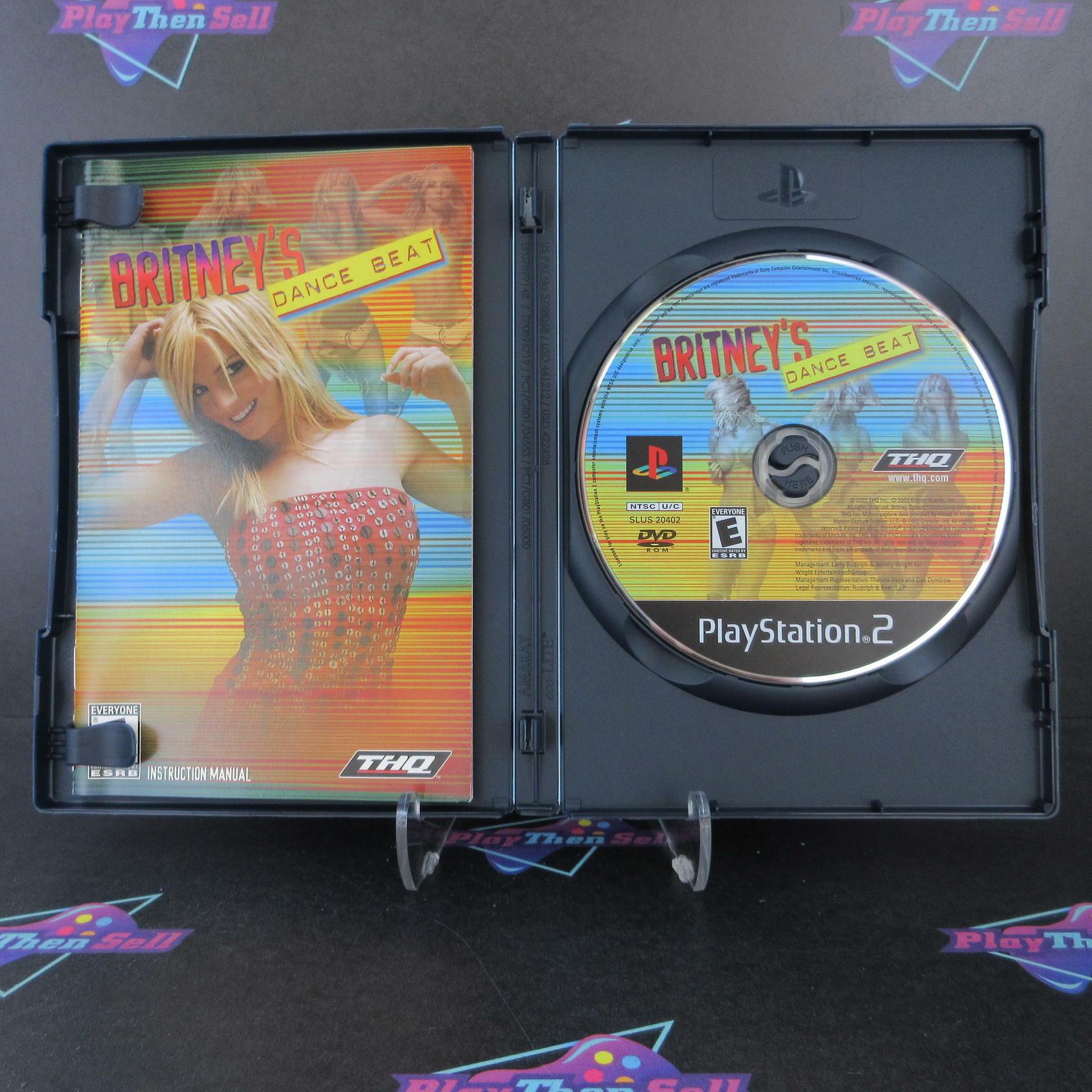 Britney's Dance Beat PS2 PlayStation 2 Complete - Excellent