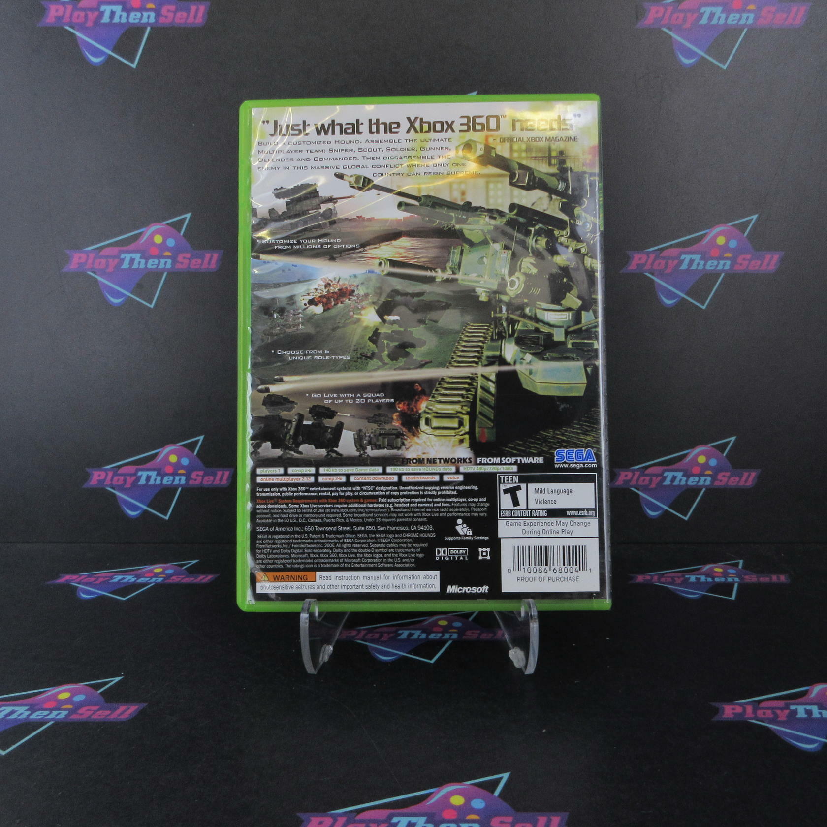 Chromehounds Xbox 360 Complete - Excellent