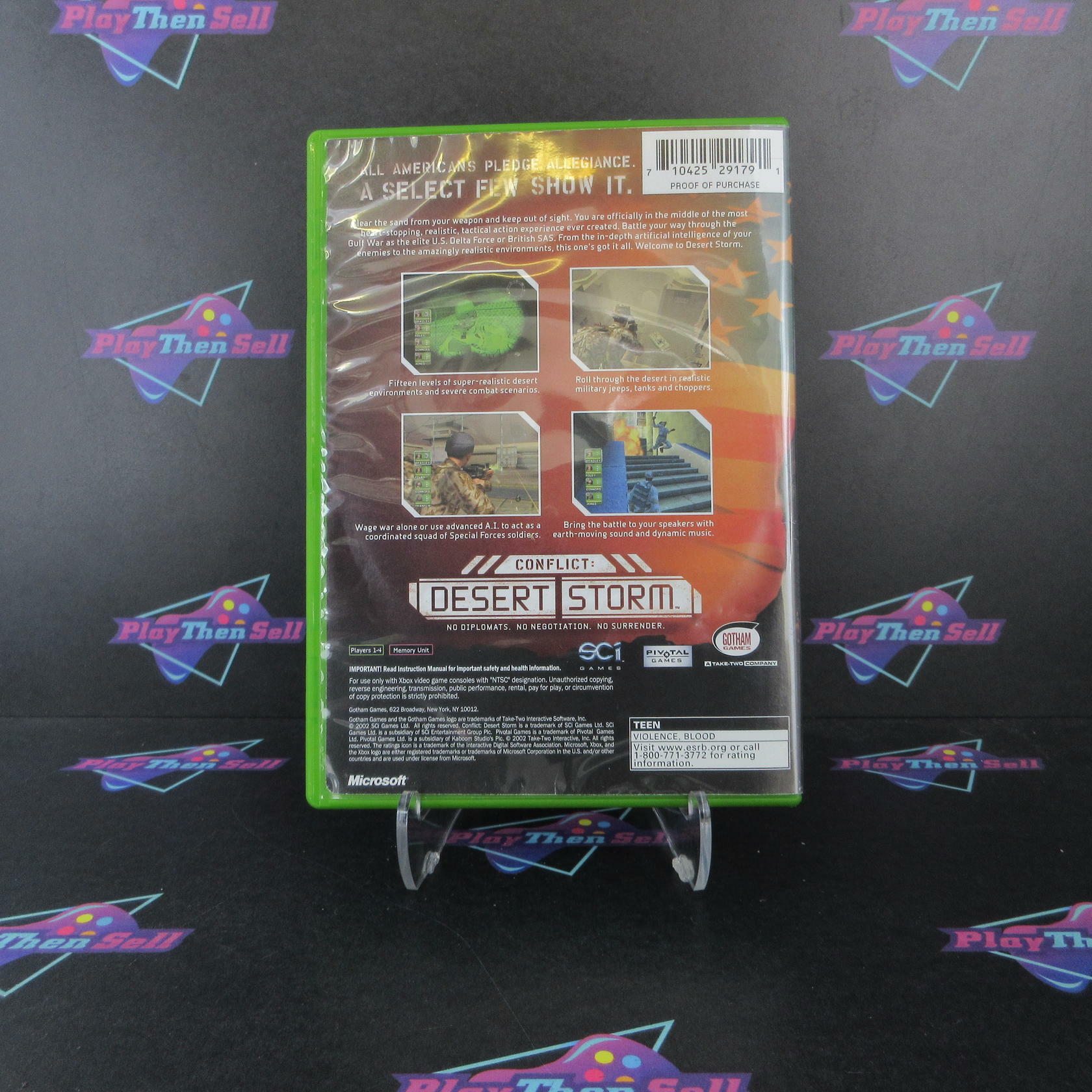 Conflict Desert Storm Xbox Complete - Refurbished