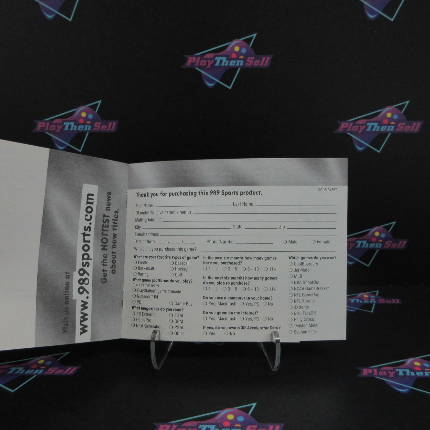 NCAA GameBreaker 2000 PS1 PlayStation 1 + Reg Card Complete - Excellent