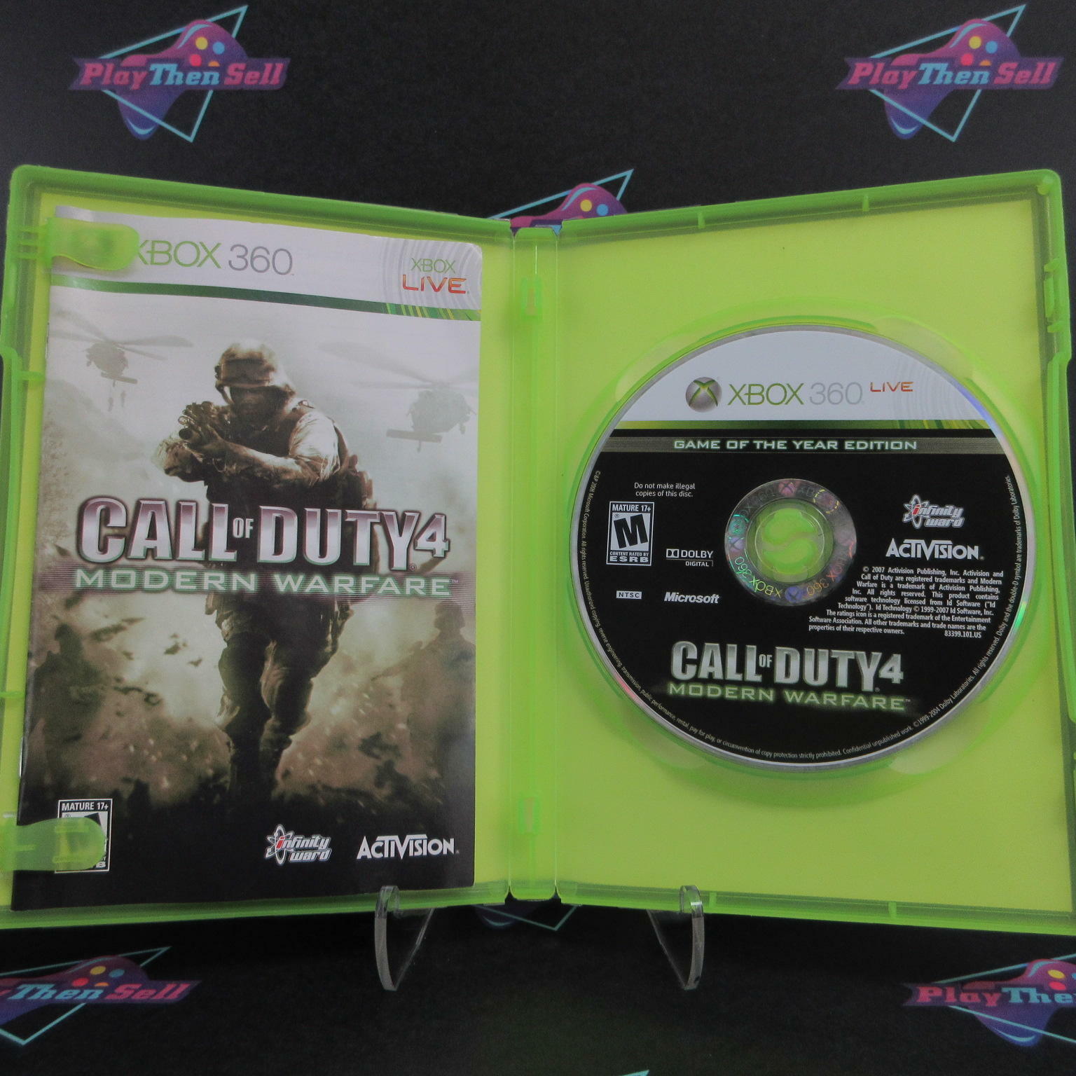 Call of Duty 4 Modern Warfare GOTY Xbox 360 Complete - Excellent