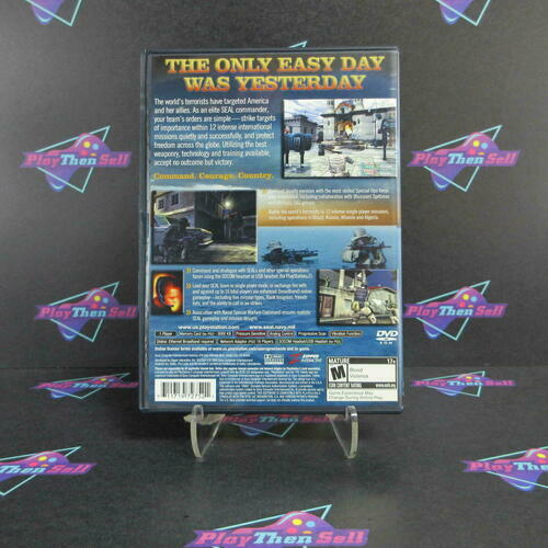 SOCOM II 2 US Navy Seals PS2 PlayStation 2 + Reg Card Complete - Excellent
