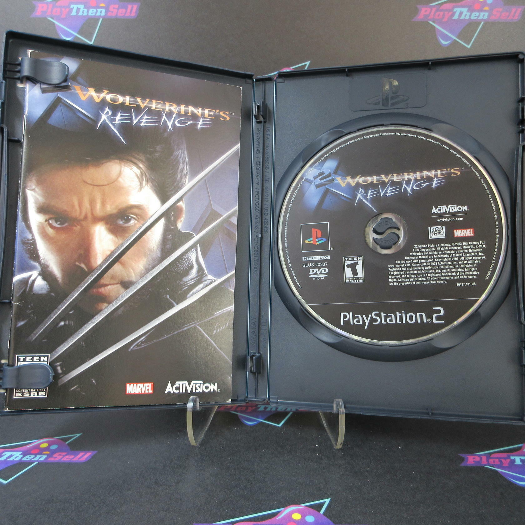 X2 Wolverine's Revenge PS2 PlayStation 2 + Reg Card Complete - Excellent