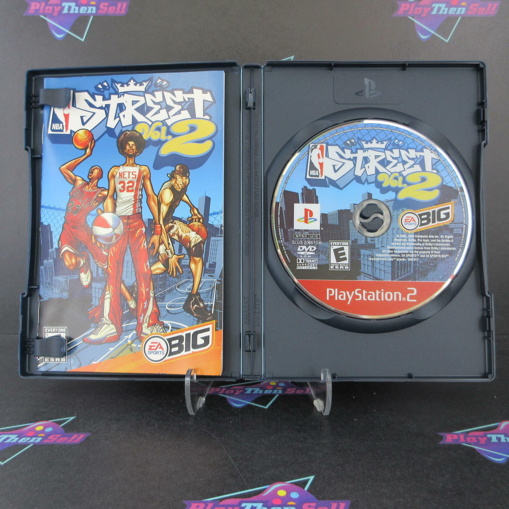 NBA Street Volume 2 PS2 PlayStation 2 GH Complete - Excellent