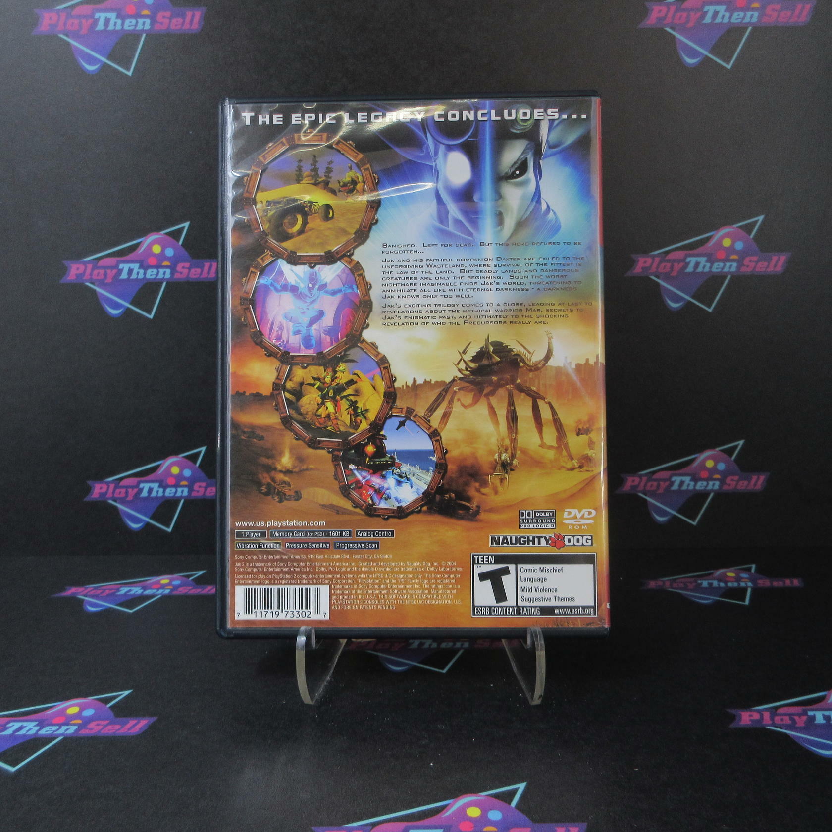 Jak 3 PS2 PlayStation 2 GH Complete - Excellent