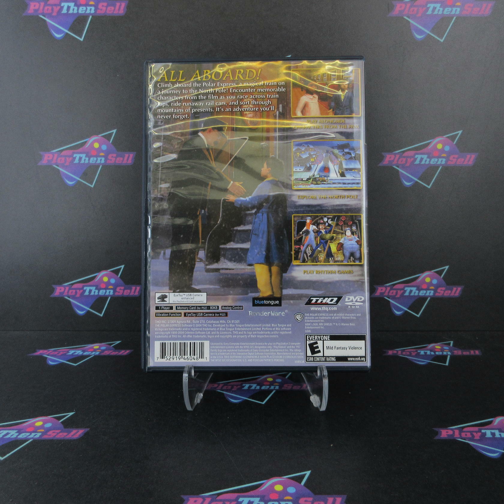 The Polar Express PS2 PlayStation 2 Complete - Excellent